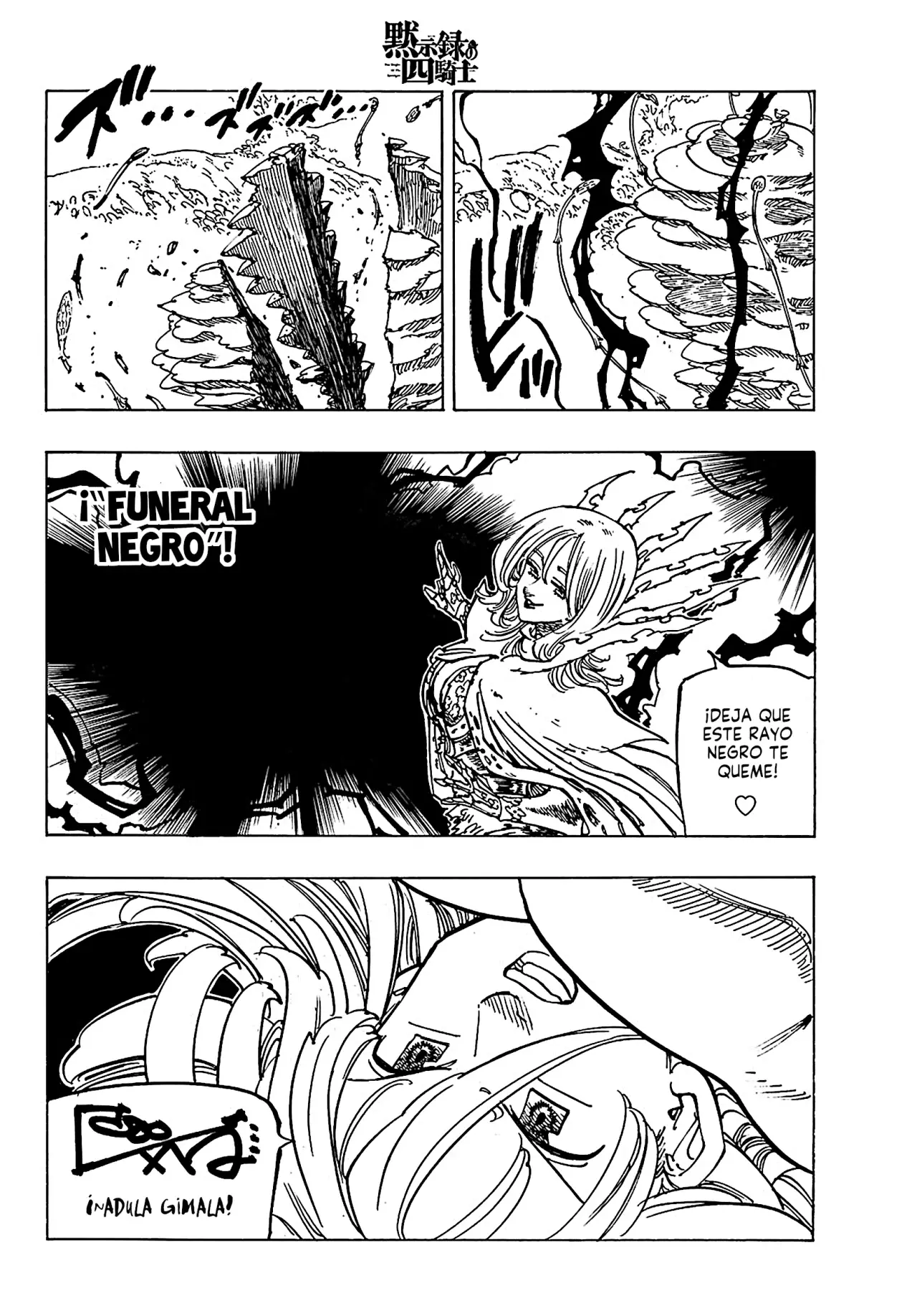 Mokushiroku no Yonkishi Capítulo 152 - Página 11 en español