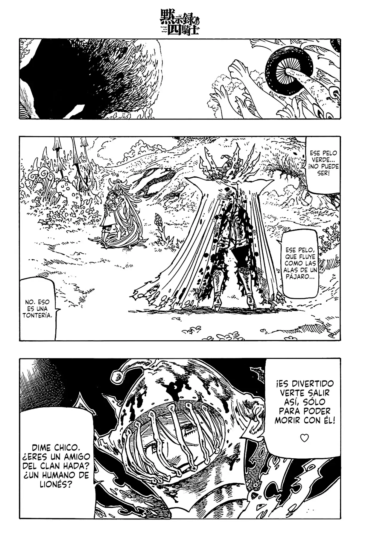 Mokushiroku no Yonkishi Capítulo 152 - Página 3 en español