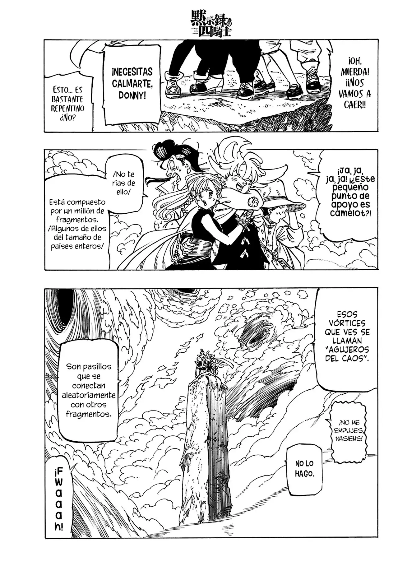 Mokushiroku no Yonkishi Capítulo 157 - Página 8 en español