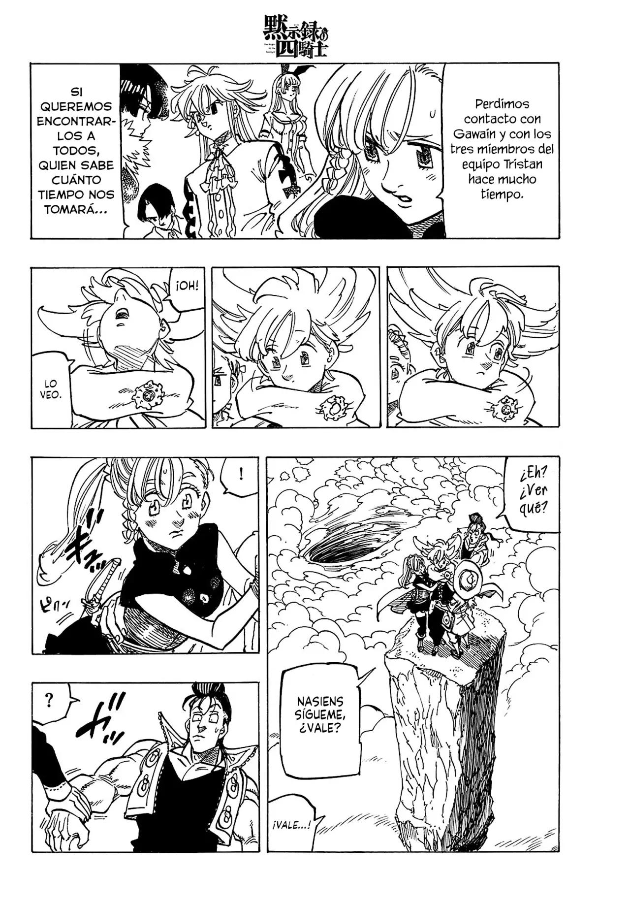Mokushiroku no Yonkishi Capítulo 157 - Página 9 en español