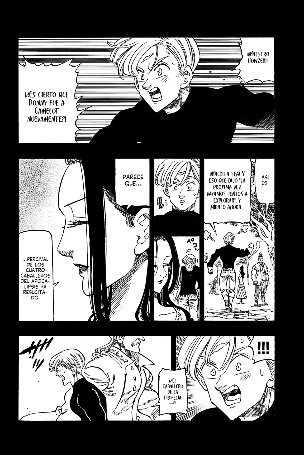 Mokushiroku no Yonkishi Capítulo 158.5 - Página 8 en español
