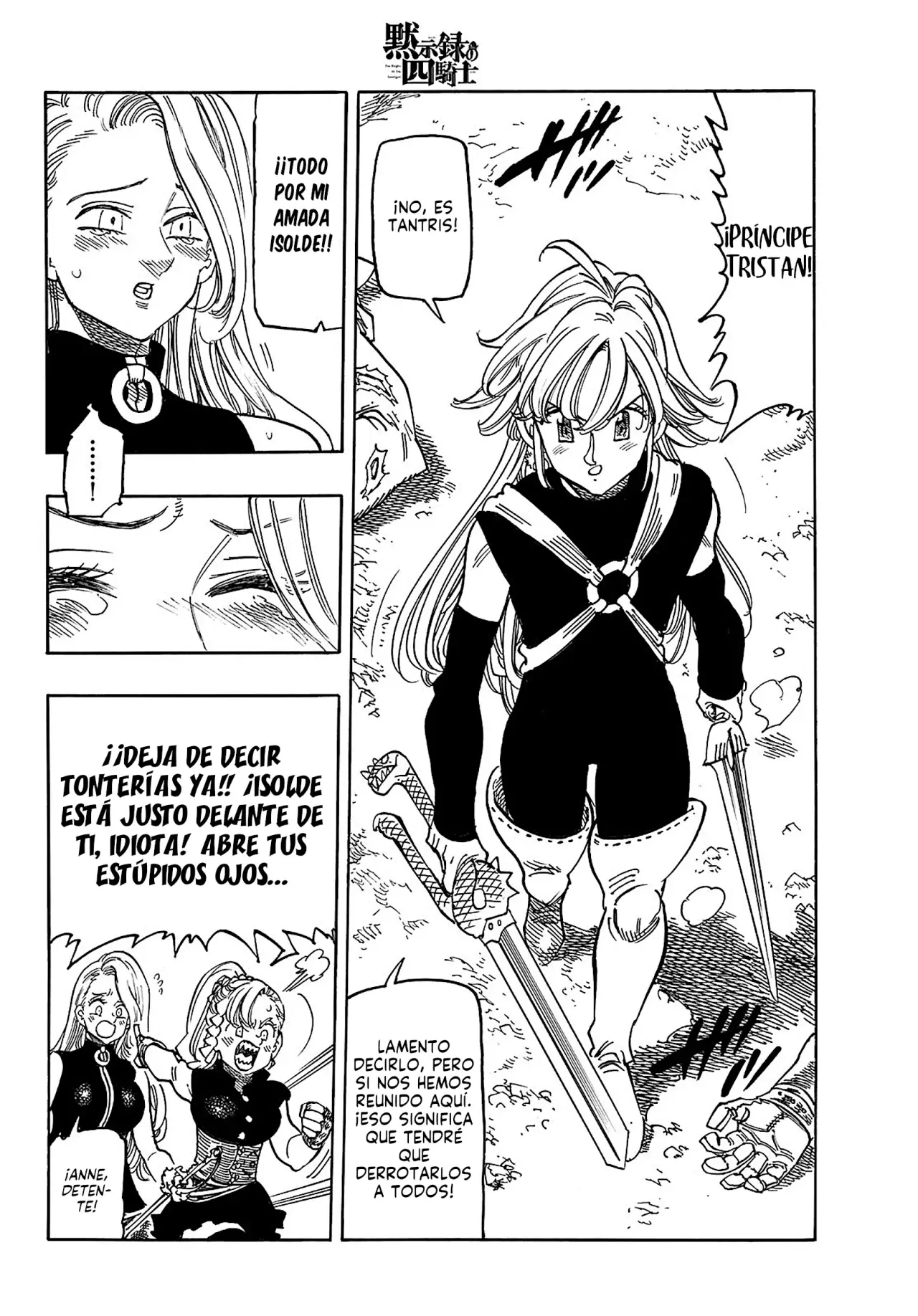 Mokushiroku no Yonkishi Capítulo 164 - Página 4 en español