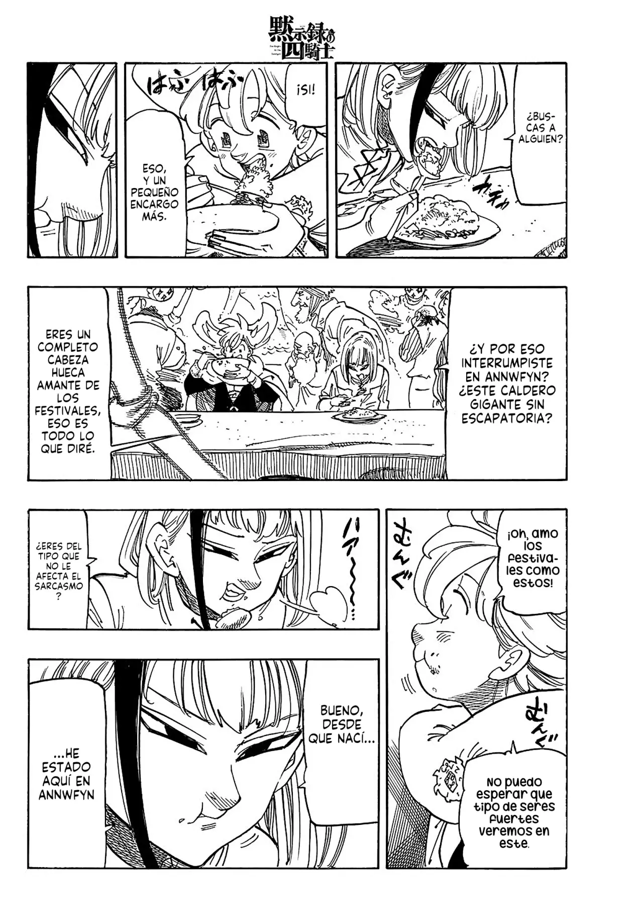 Mokushiroku no Yonkishi Capítulo 166 - Página 5 en español