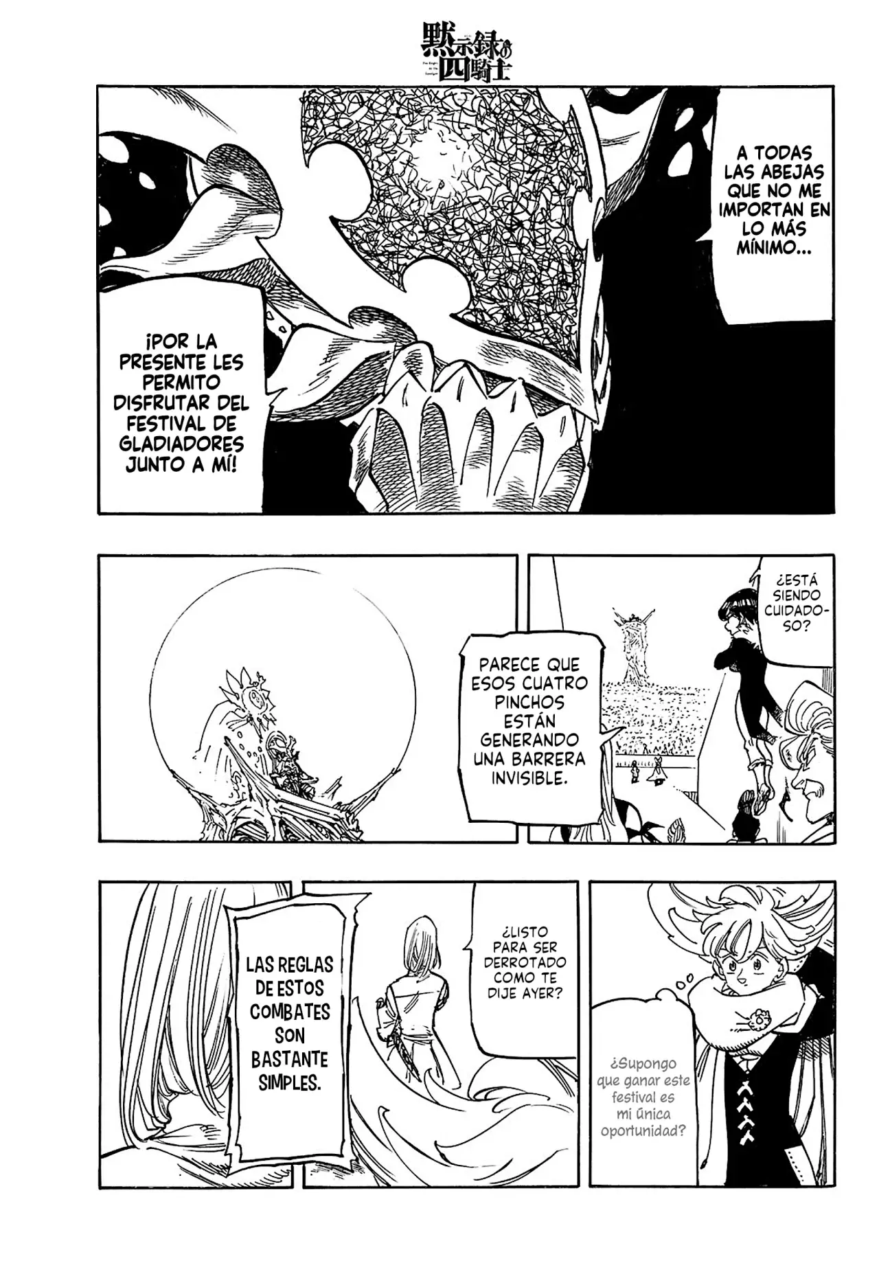 Mokushiroku no Yonkishi Capítulo 167 - Página 10 en español