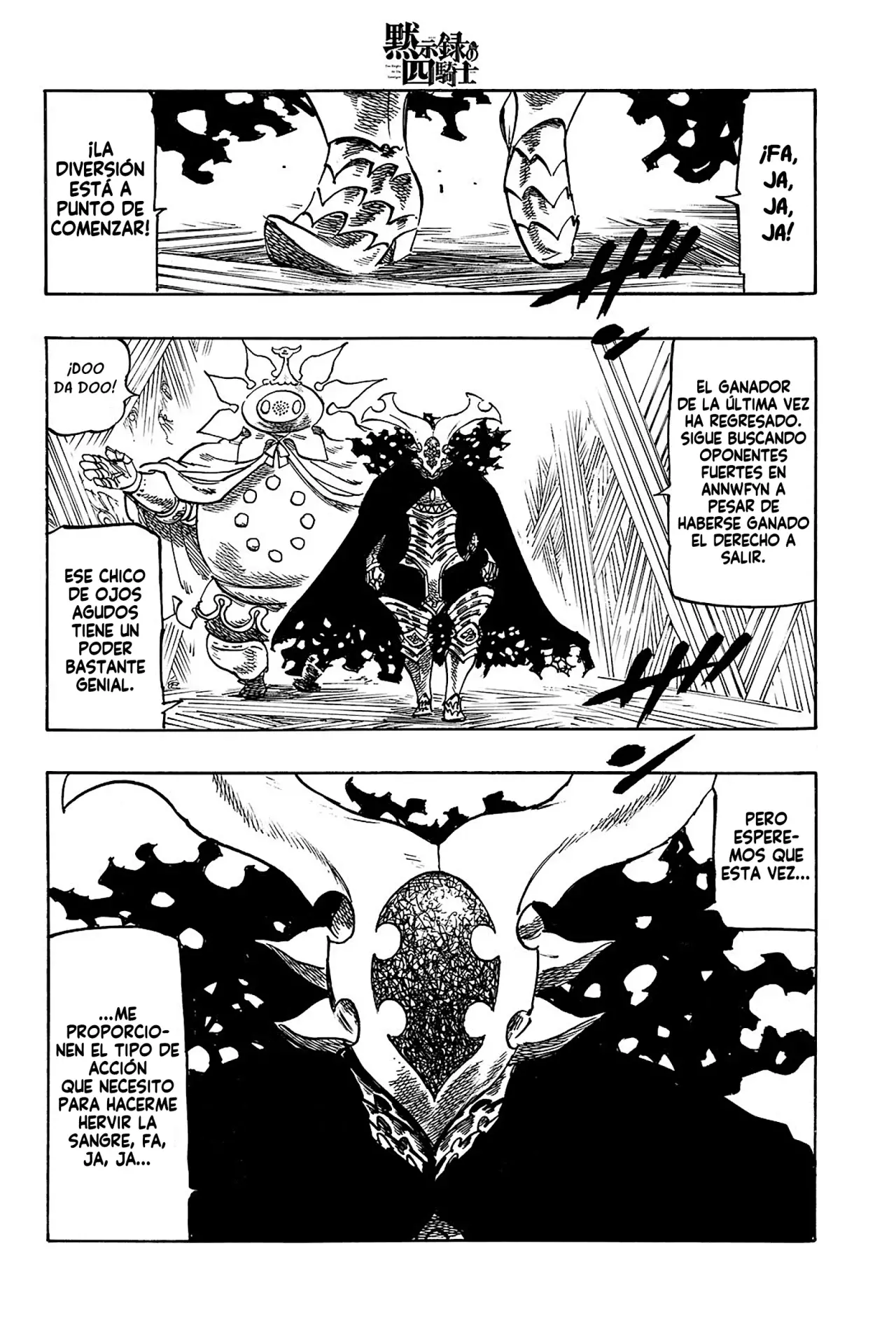 Mokushiroku no Yonkishi Capítulo 167 - Página 3 en español