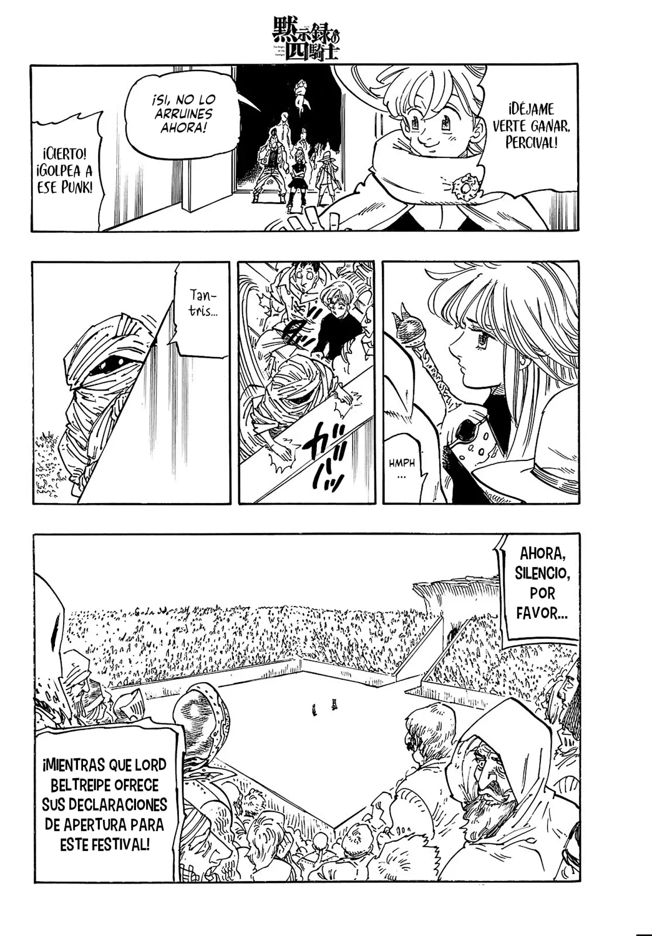 Mokushiroku no Yonkishi Capítulo 167 - Página 7 en español