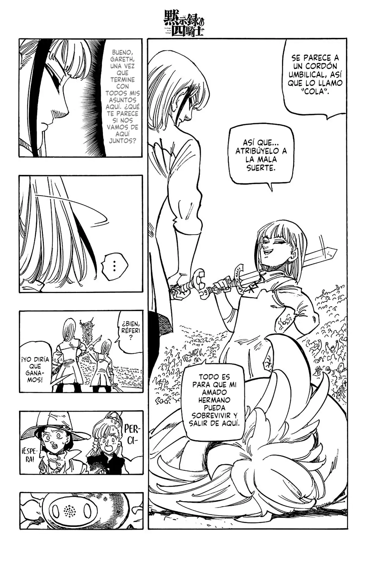 Mokushiroku no Yonkishi Capítulo 168 - Página 14 en español