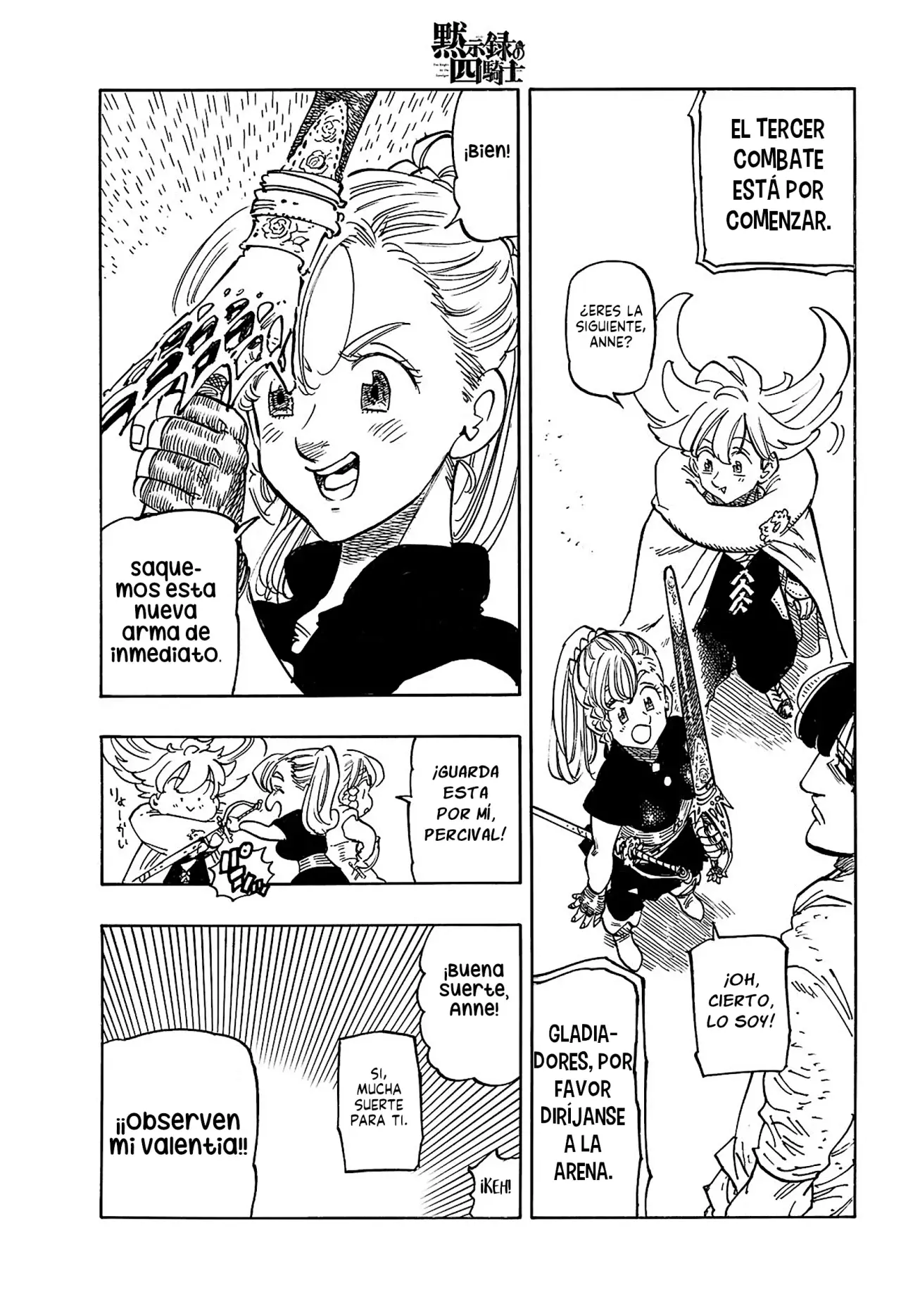 Mokushiroku no Yonkishi Capítulo 170 - Página 10 en español