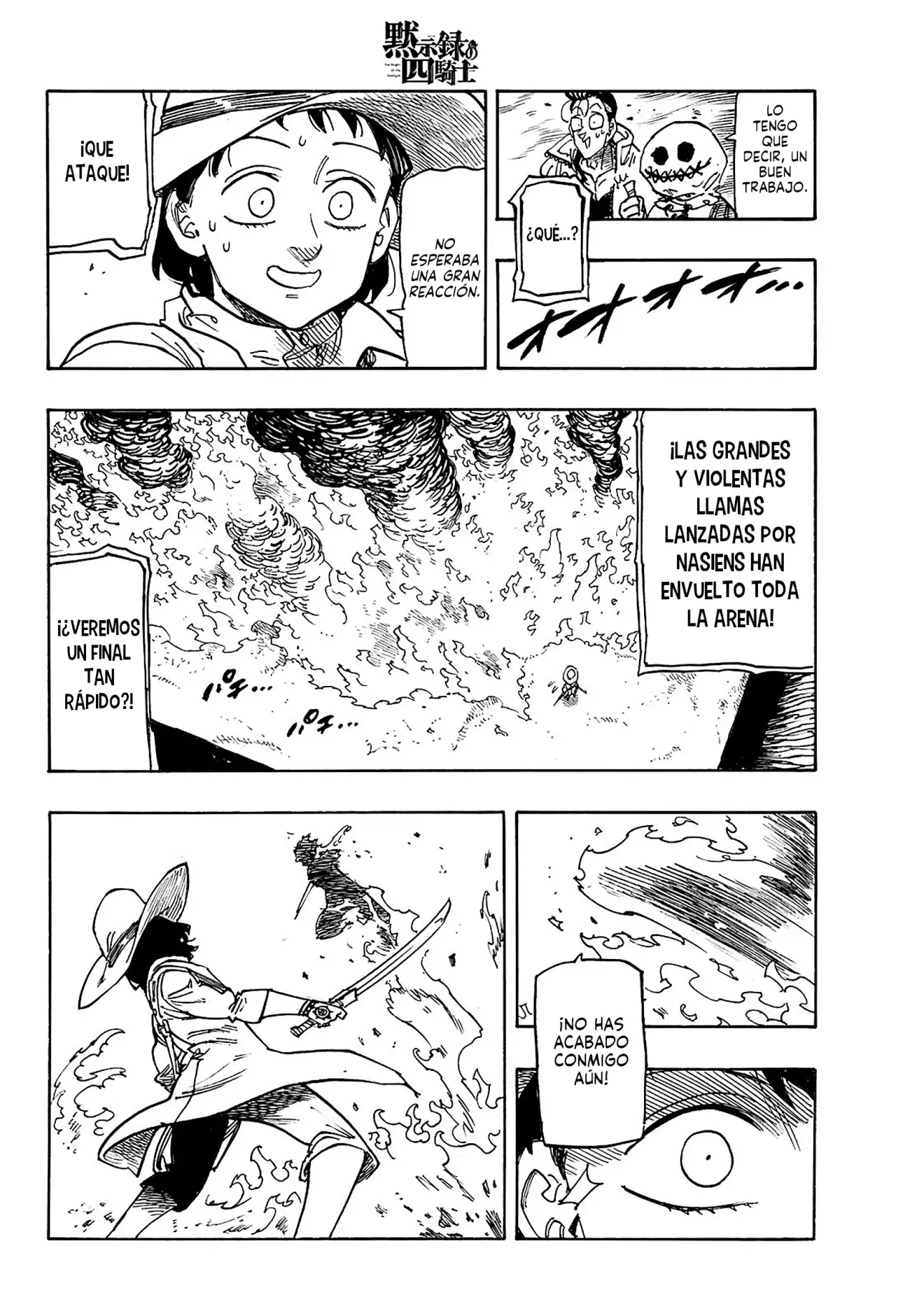 Mokushiroku no Yonkishi Capítulo 172 - Página 14 en español