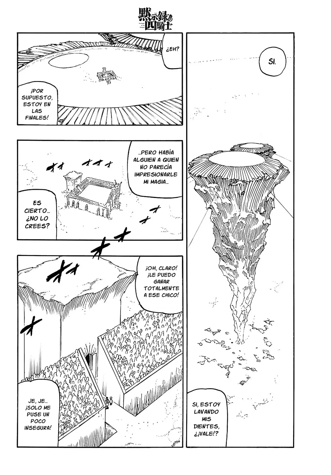 Mokushiroku no Yonkishi Capítulo 172 - Página 3 en español