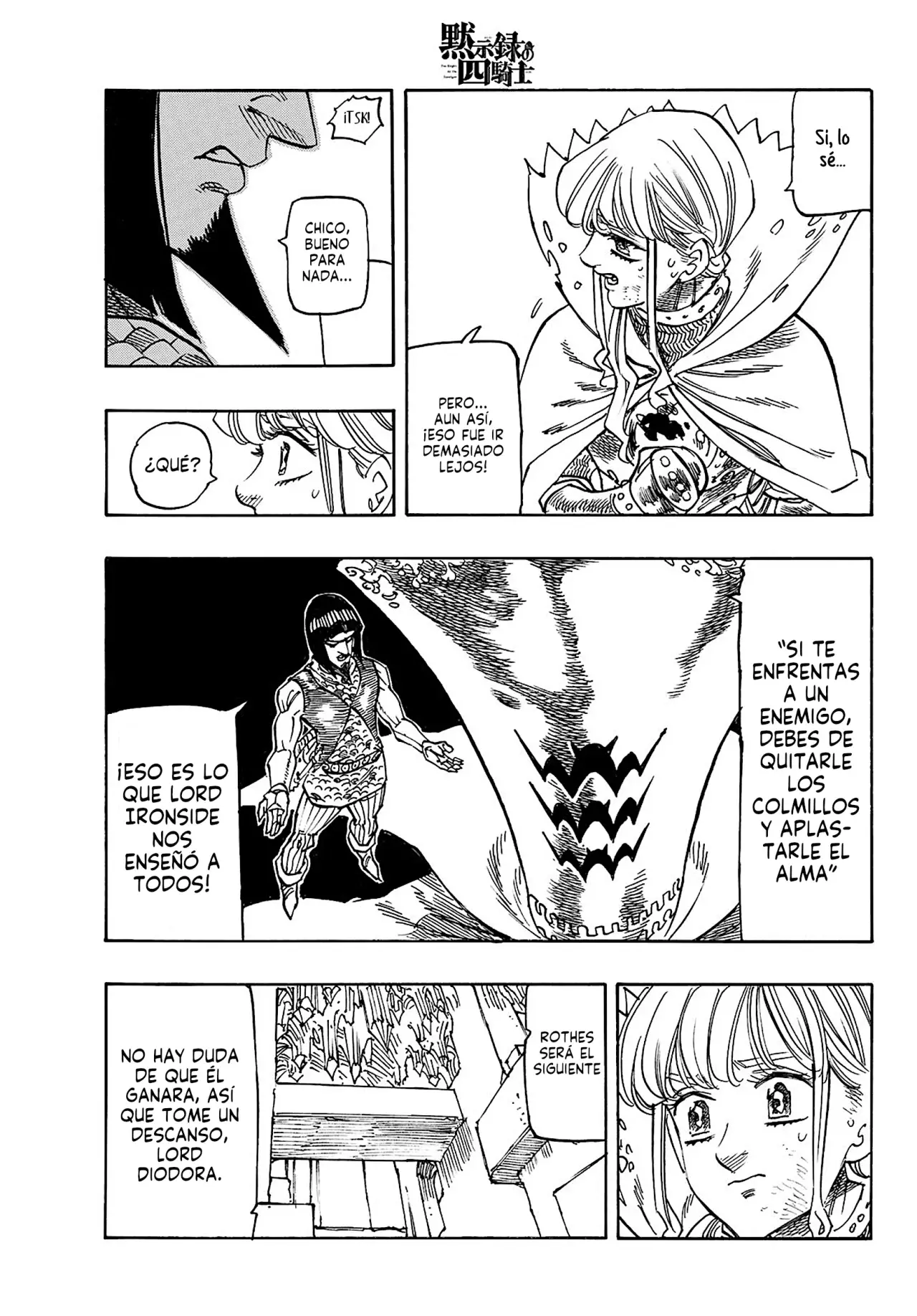 Mokushiroku no Yonkishi Capítulo 172 - Página 8 en español