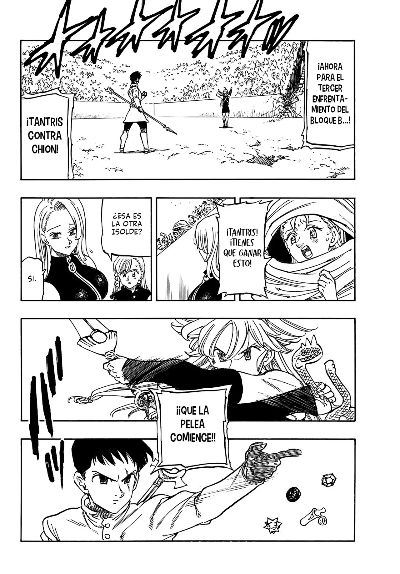 Mokushiroku no Yonkishi Capítulo 178 - Página 3 en español