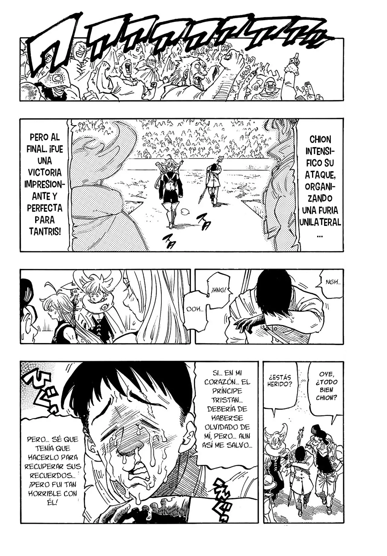 Mokushiroku no Yonkishi Capítulo 180 - Página 3 en español