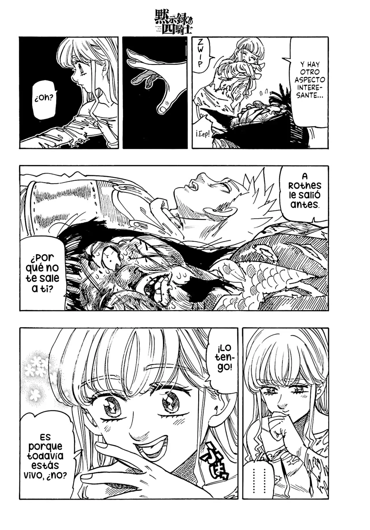 Mokushiroku no Yonkishi Capítulo 182 - Página 13 en español