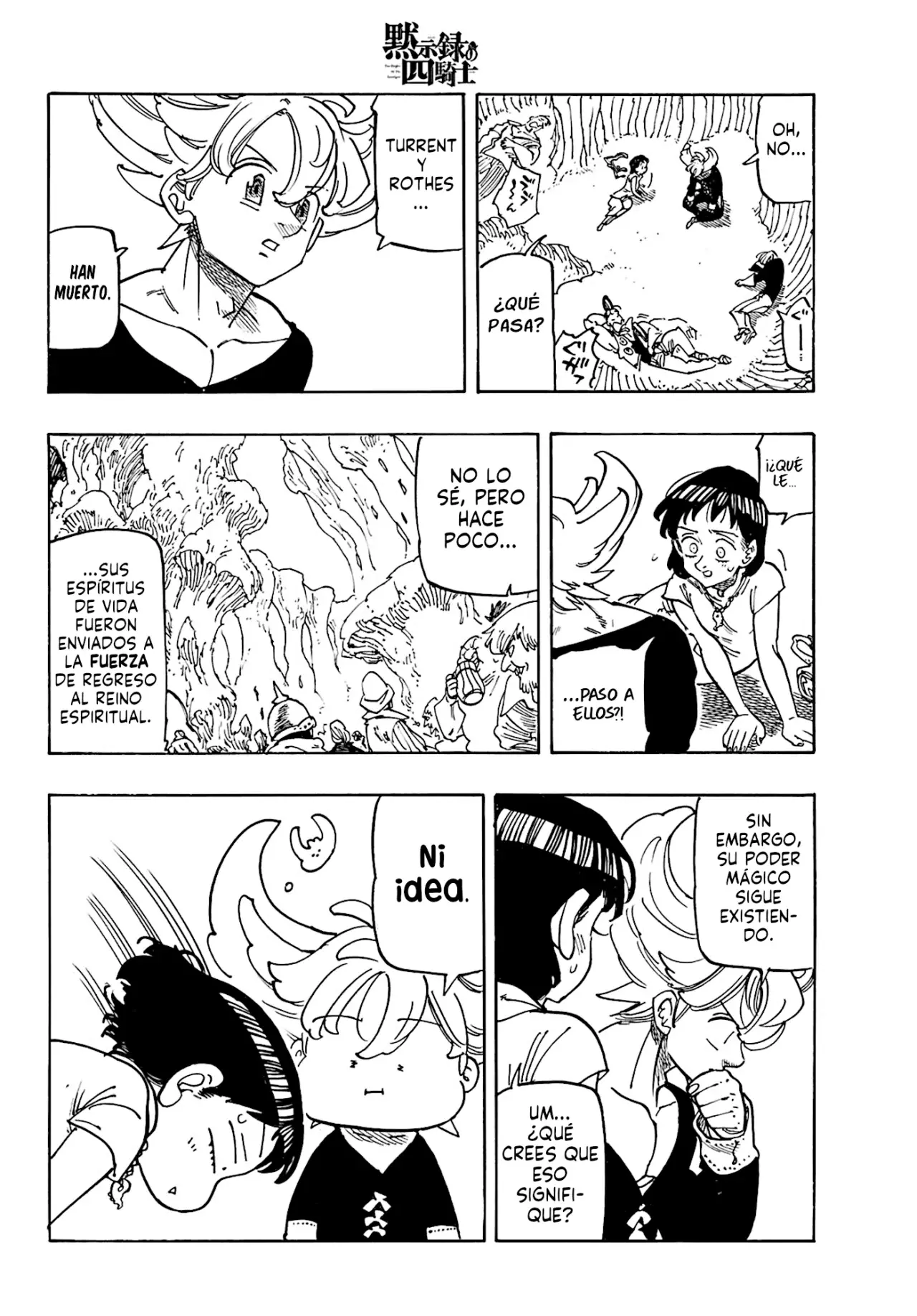 Mokushiroku no Yonkishi Capítulo 182 - Página 19 en español