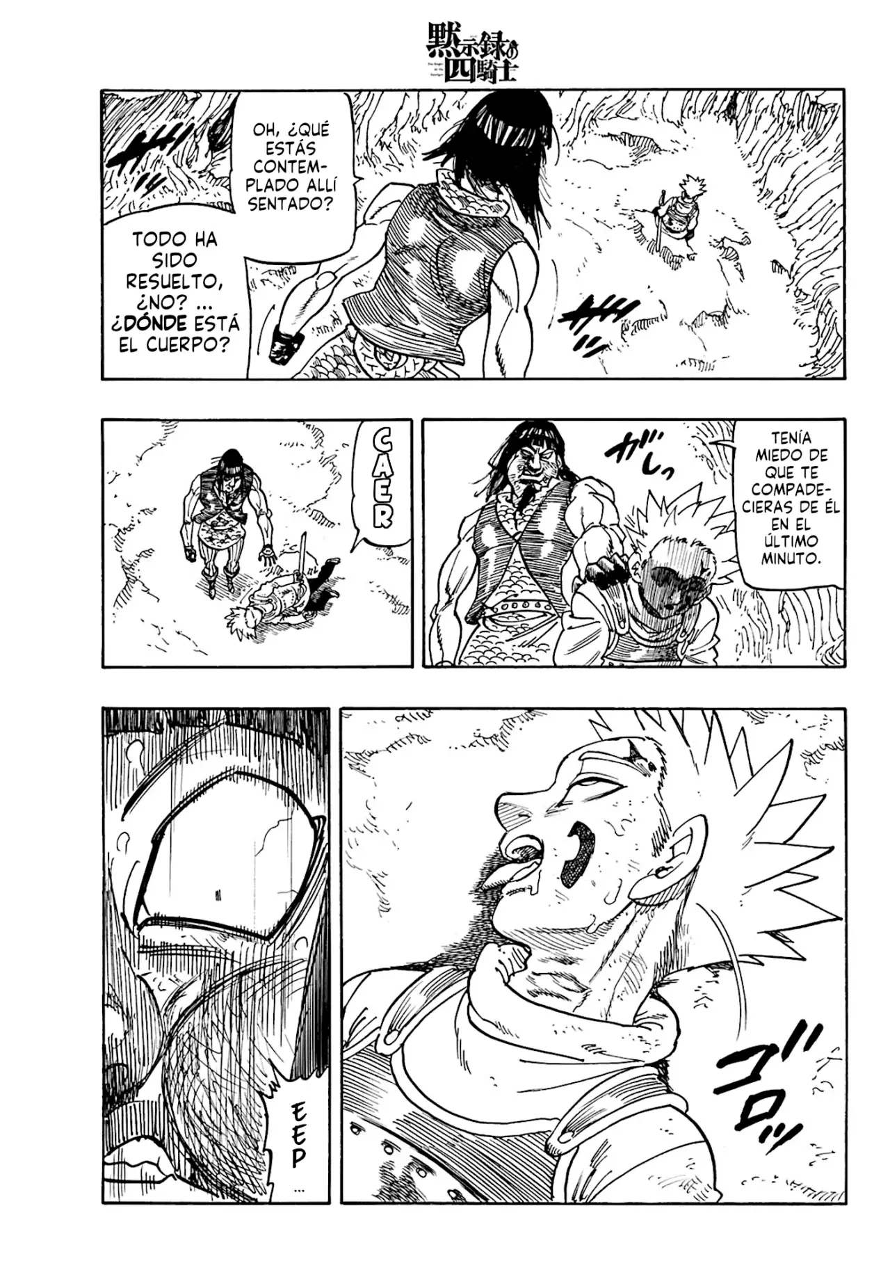 Mokushiroku no Yonkishi Capítulo 182 - Página 8 en español
