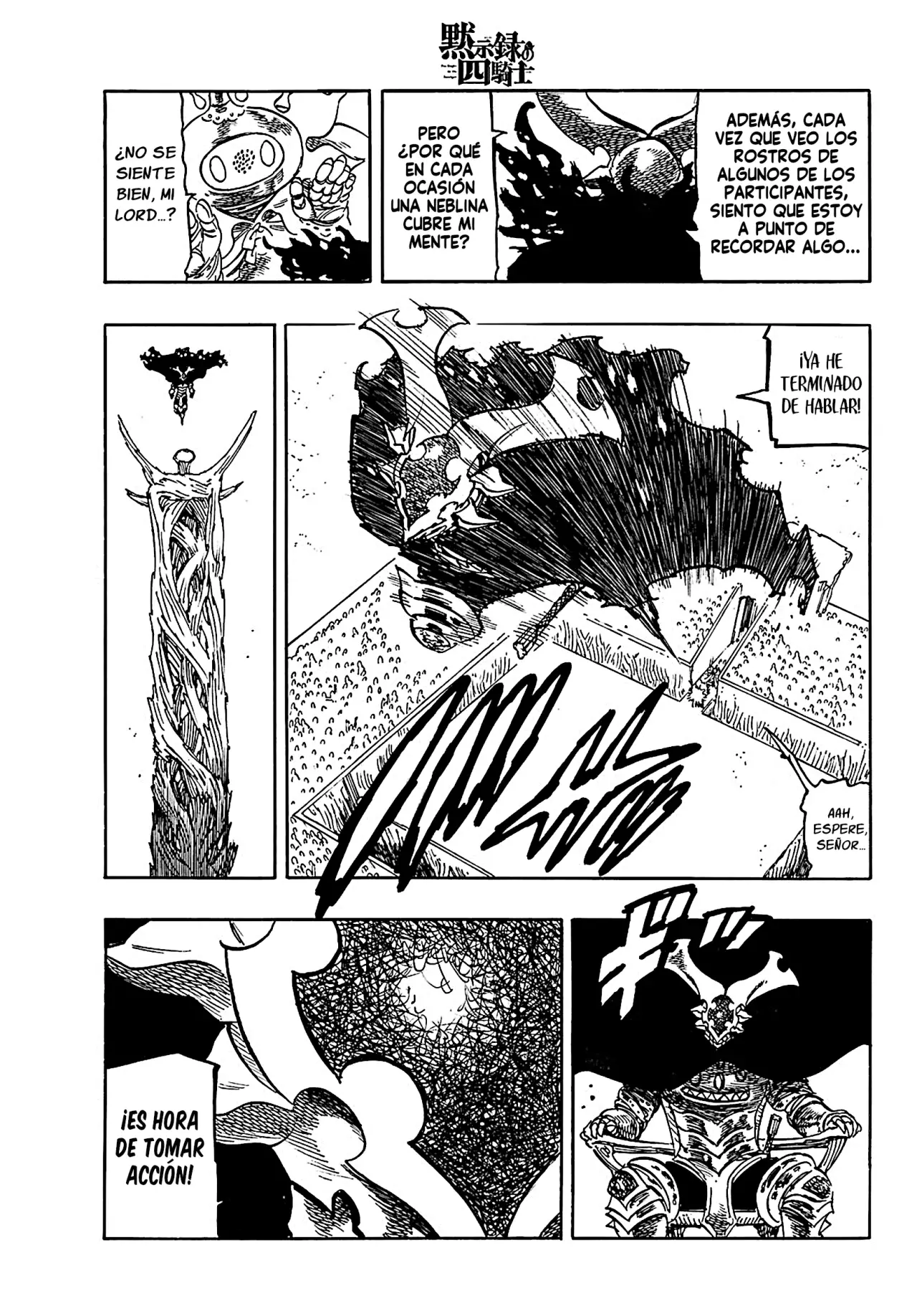 Mokushiroku no Yonkishi Capítulo 183 - Página 14 en español
