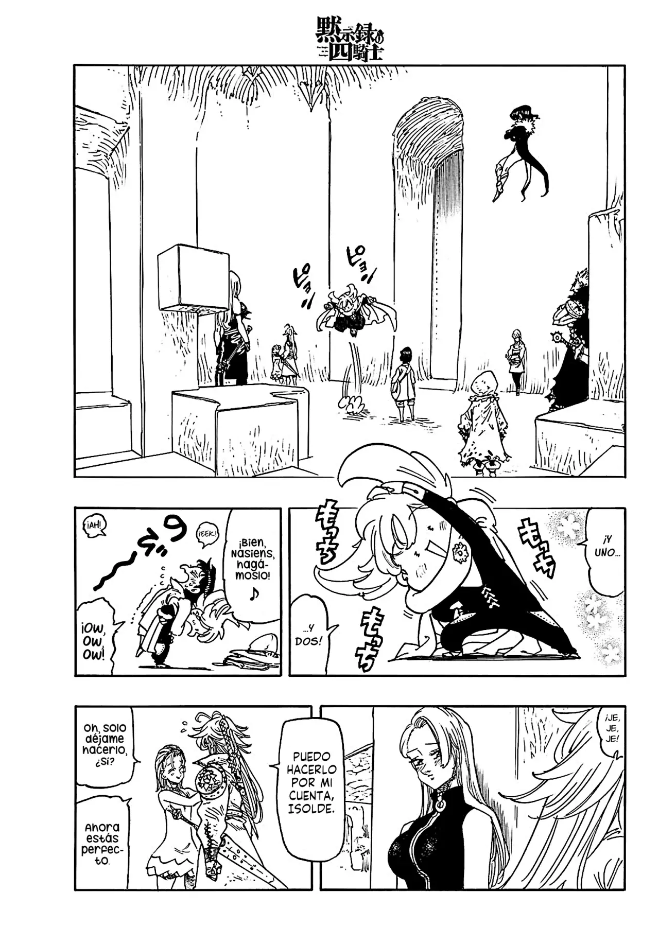 Mokushiroku no Yonkishi Capítulo 183 - Página 4 en español