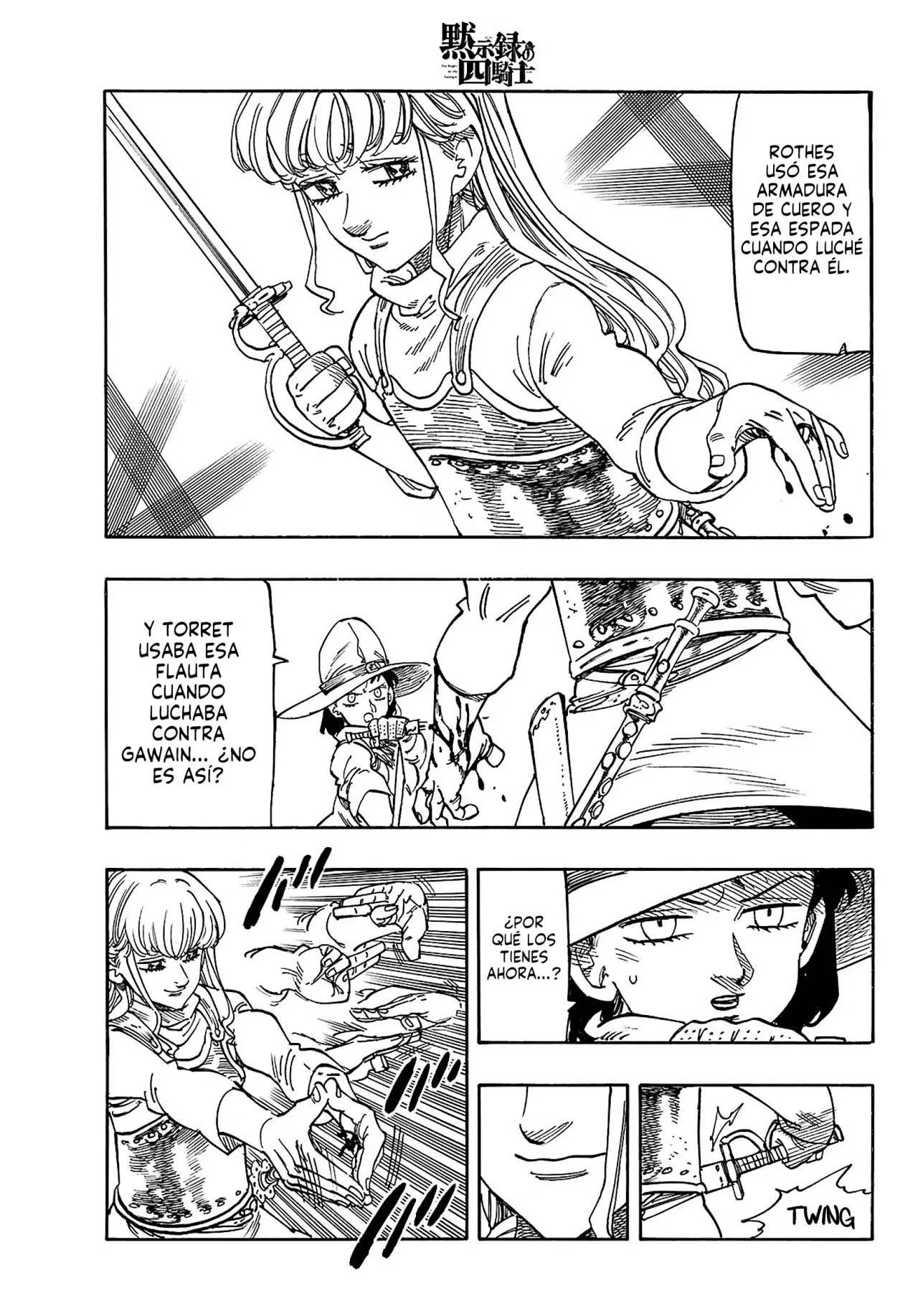 Mokushiroku no Yonkishi Capítulo 186 - Página 10 en español