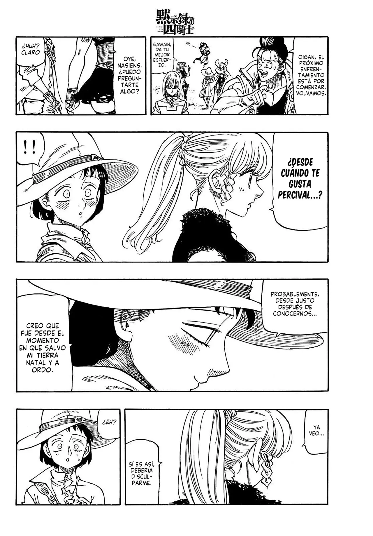 Mokushiroku no Yonkishi Capítulo 189 - Página 5 en español
