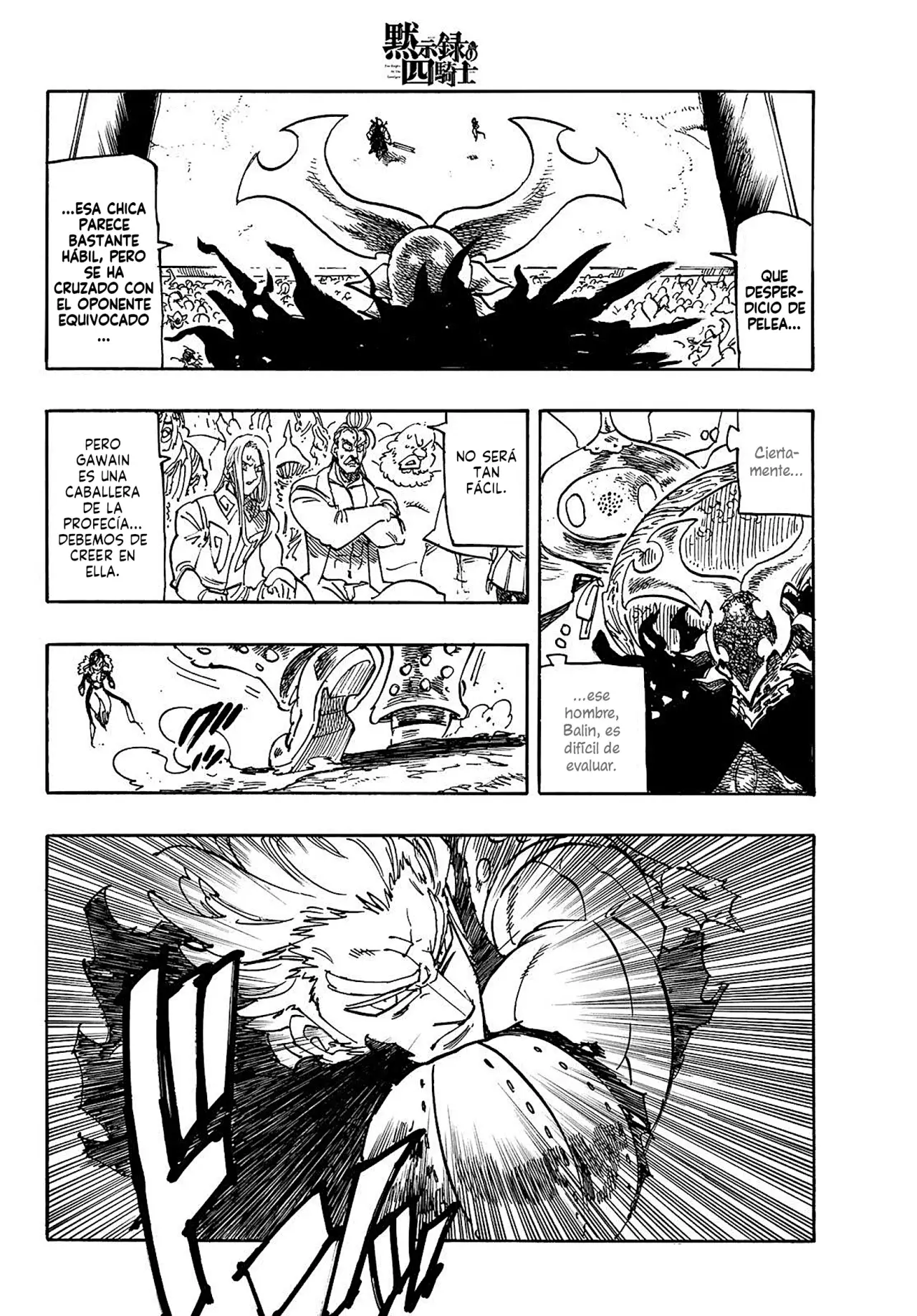 Mokushiroku no Yonkishi Capítulo 189 - Página 9 en español