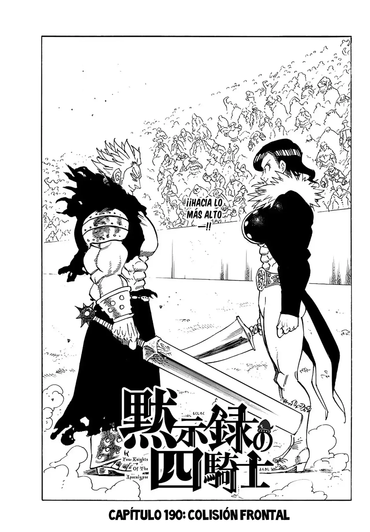 Mokushiroku no Yonkishi Capítulo 190 - Página 3 en español