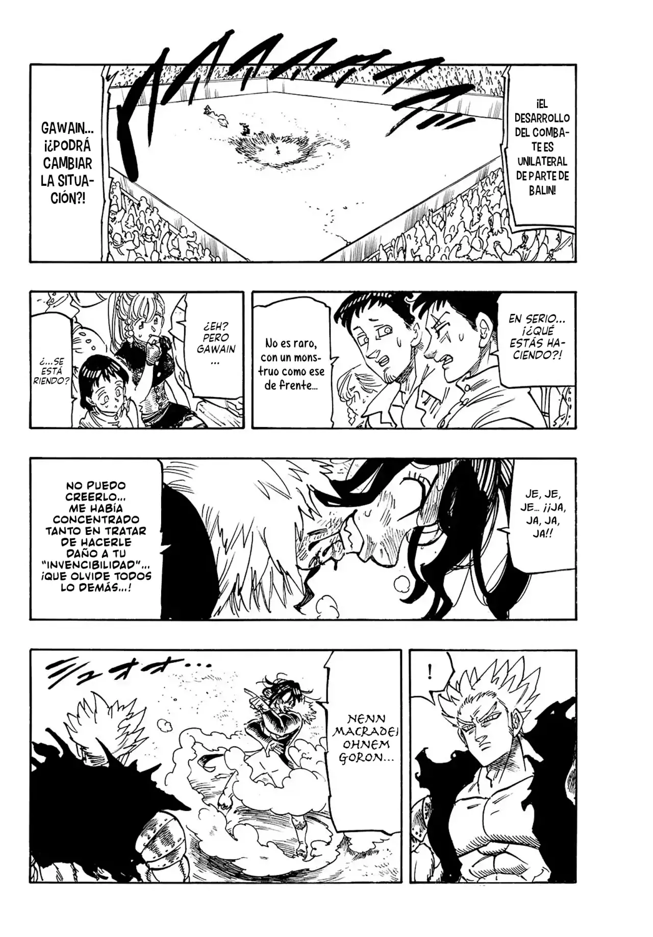 Mokushiroku no Yonkishi Capítulo 191 - Página 7 en español
