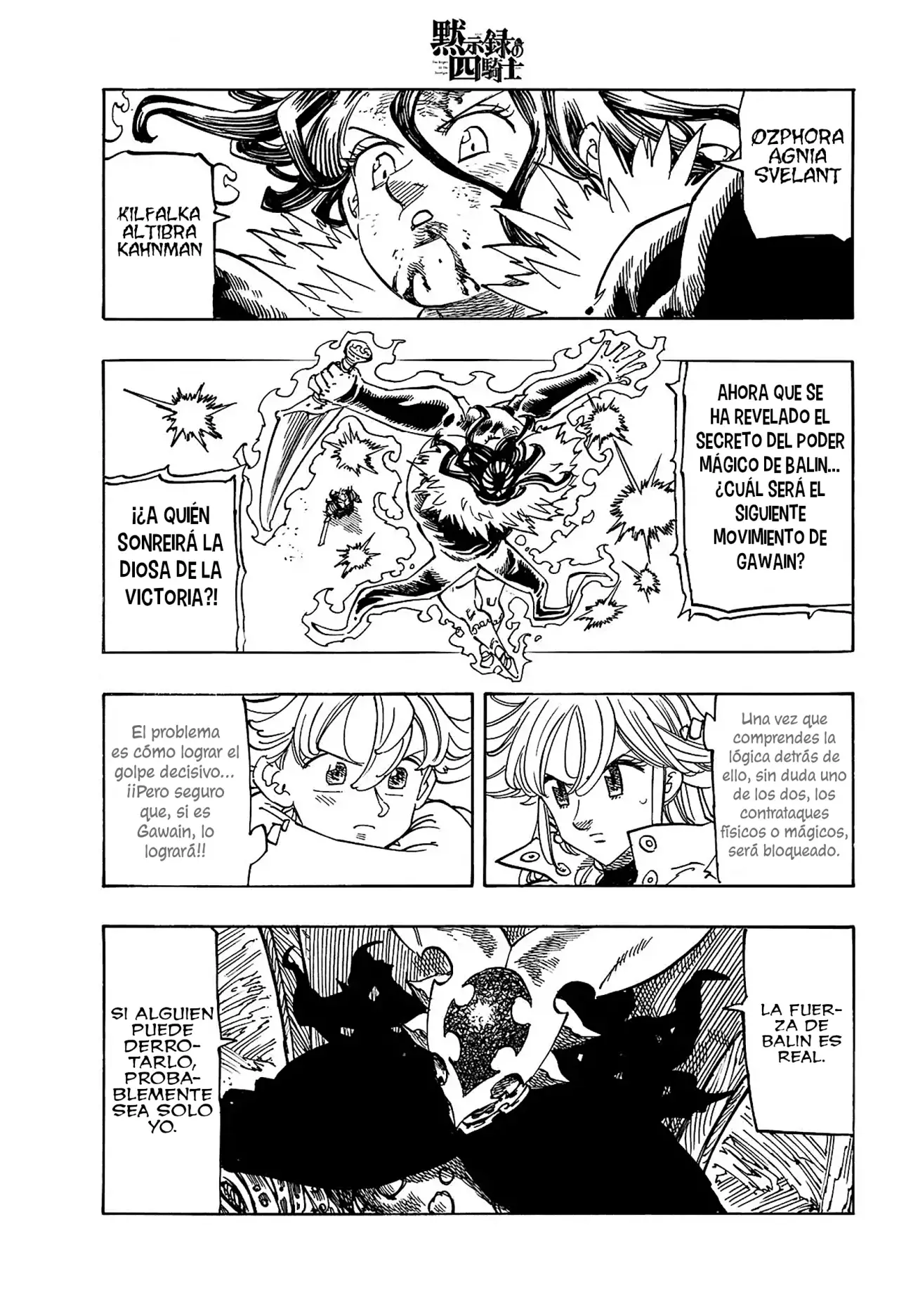 Mokushiroku no Yonkishi Capítulo 192 - Página 14 en español
