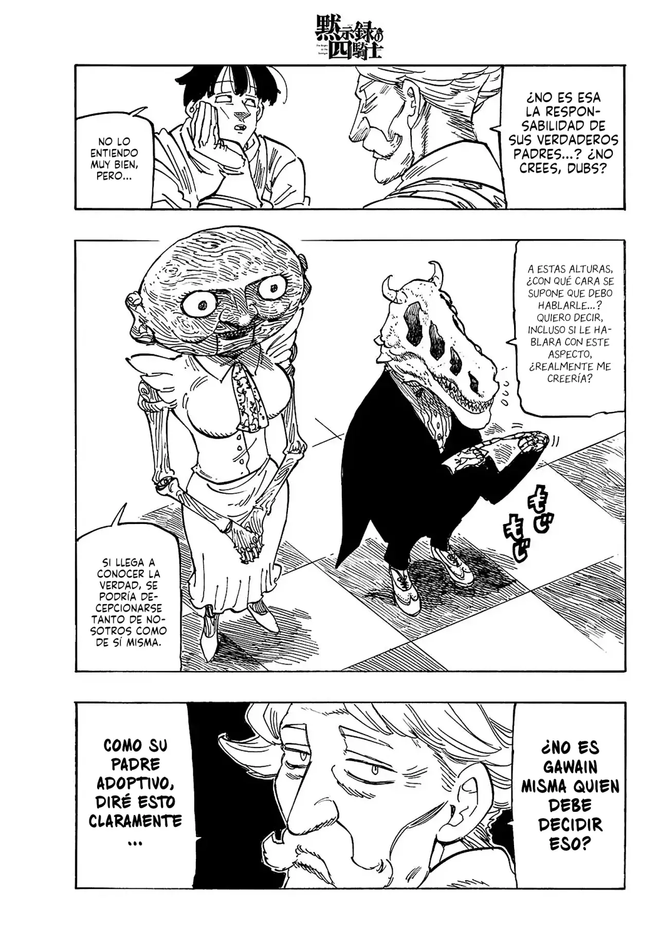Mokushiroku no Yonkishi Capítulo 192 - Página 16 en español