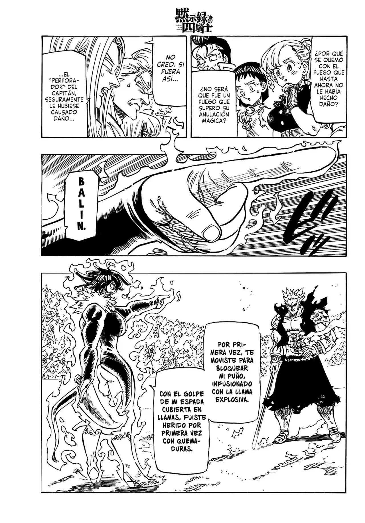 Mokushiroku no Yonkishi Capítulo 192 - Página 8 en español