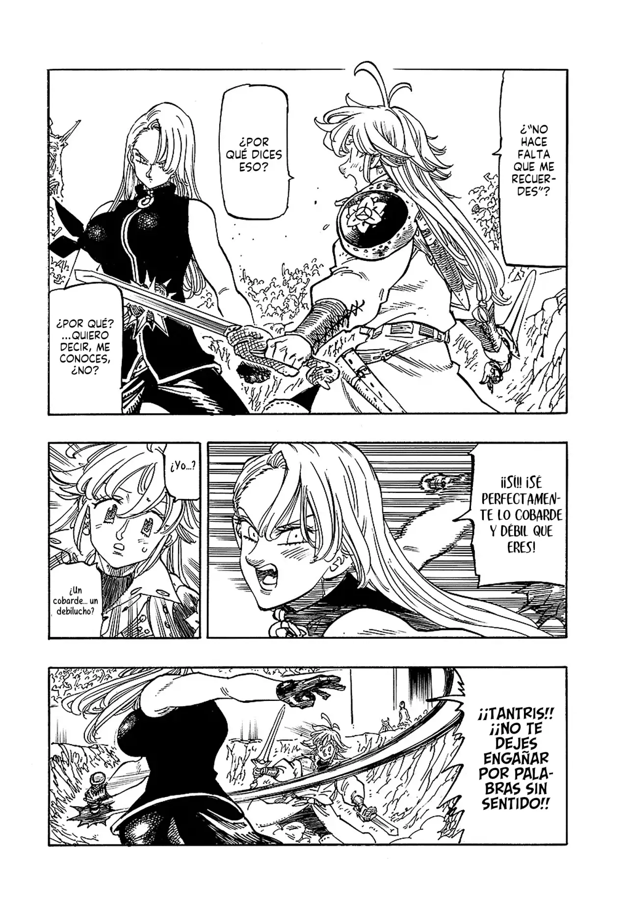 Mokushiroku no Yonkishi Capítulo 194 - Página 4 en español