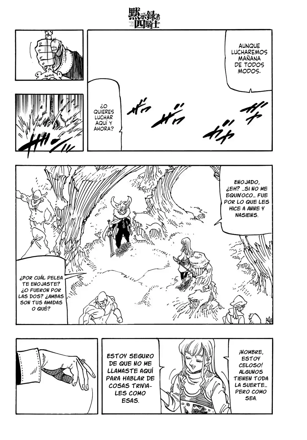 Mokushiroku no Yonkishi Capítulo 195 - Página 20 en español