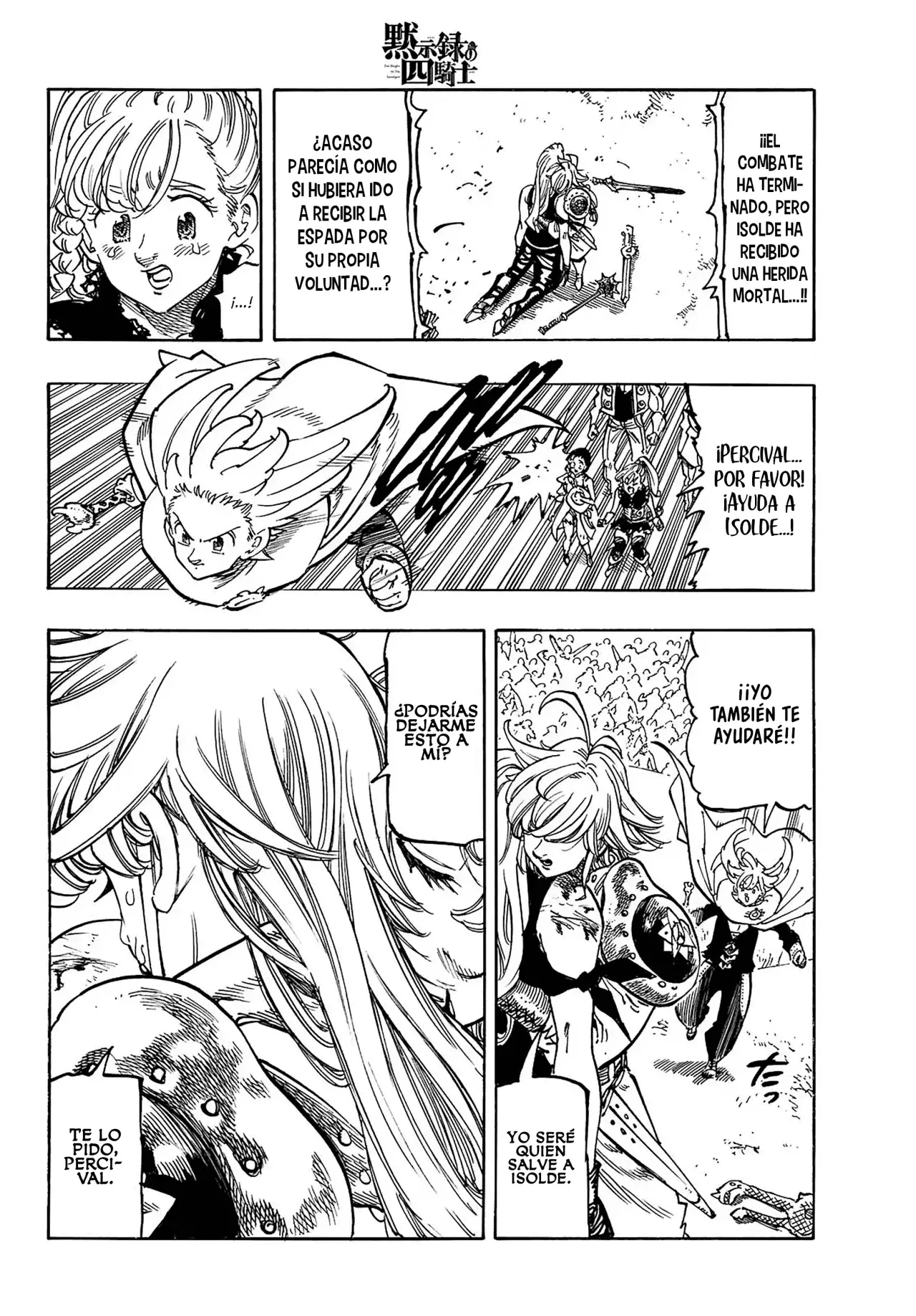 Mokushiroku no Yonkishi Capítulo 195 - Página 4 en español