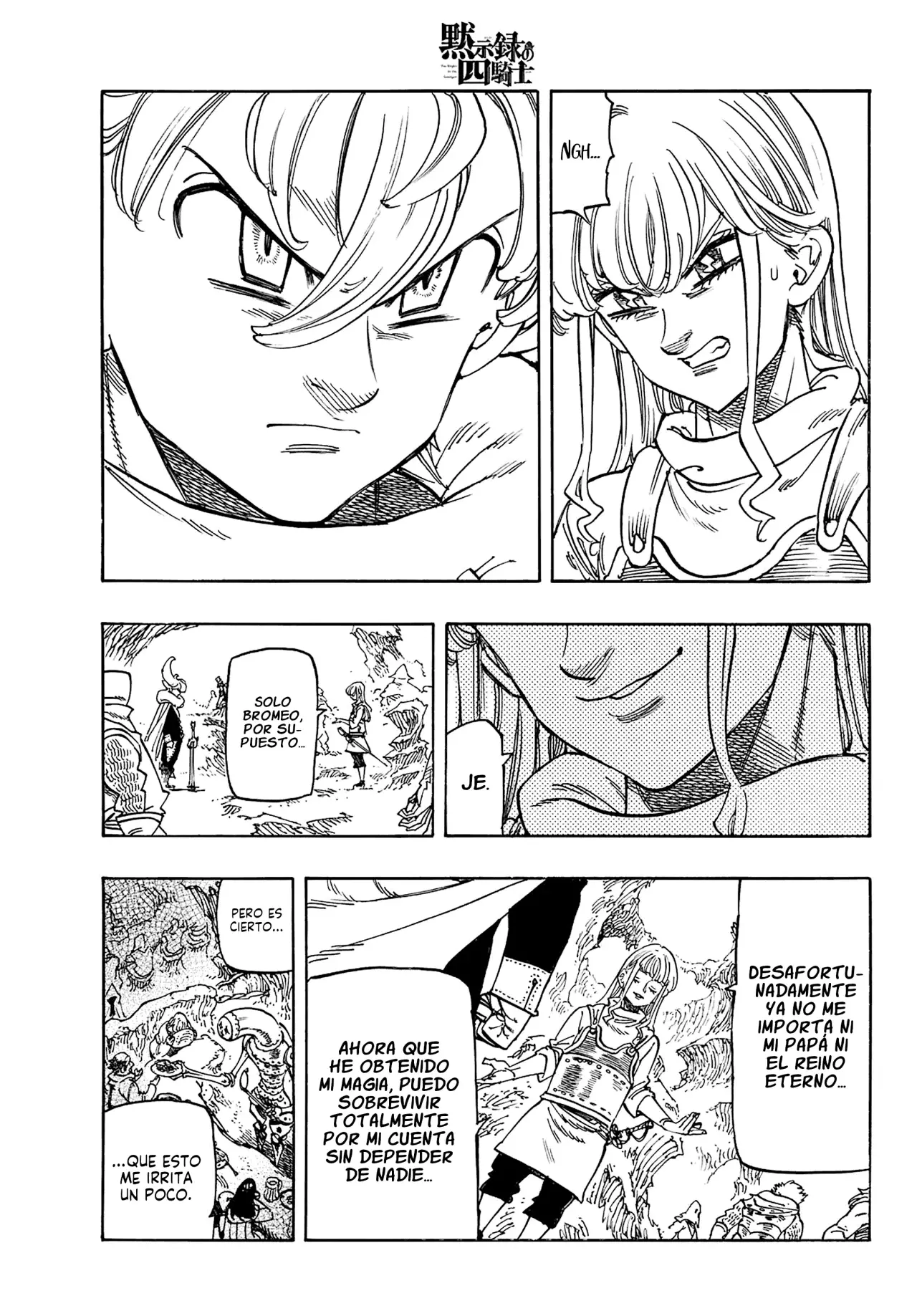 Mokushiroku no Yonkishi Capítulo 196 - Página 4 en español