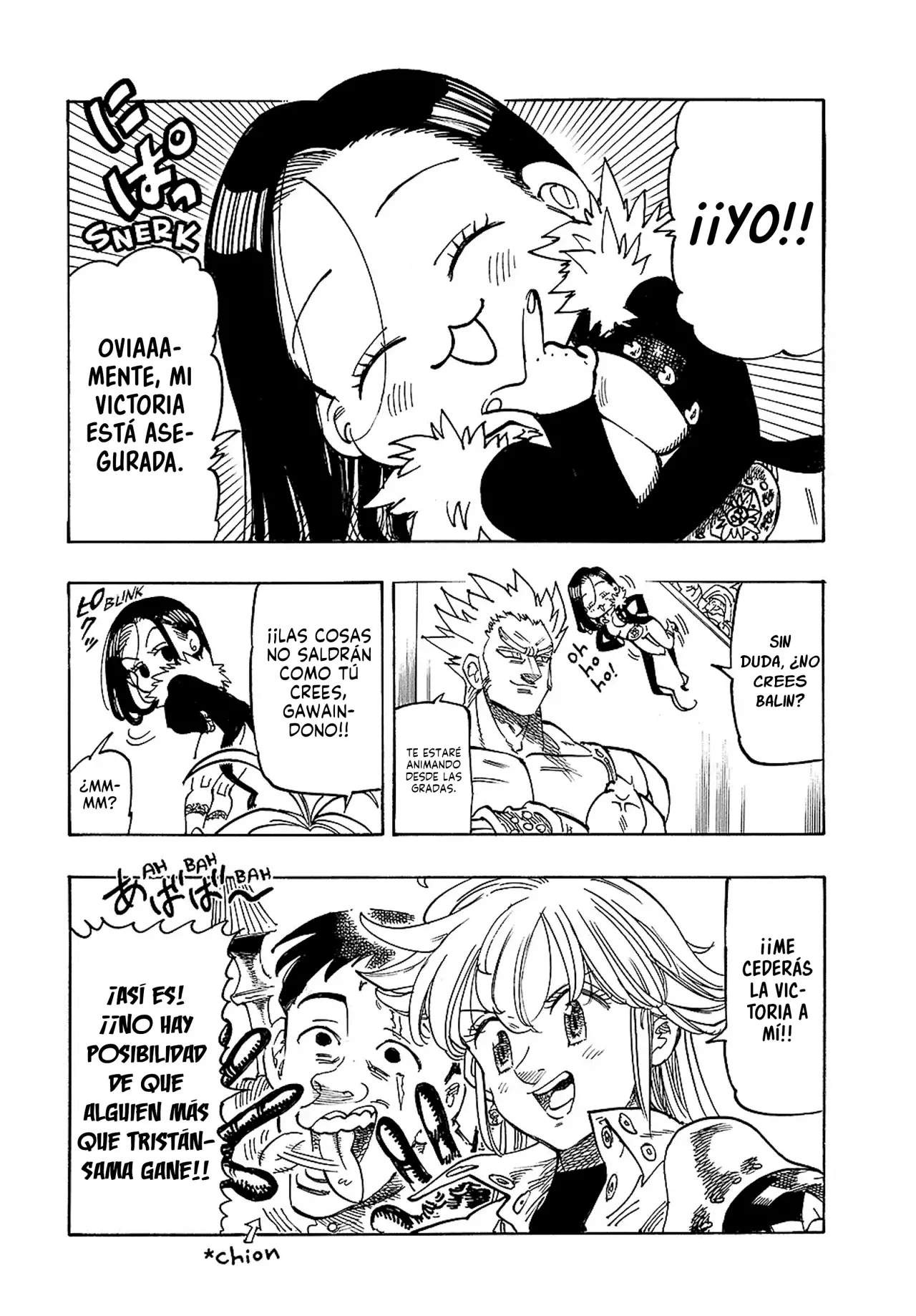 Mokushiroku no Yonkishi Capítulo 198 - Página 4 en español