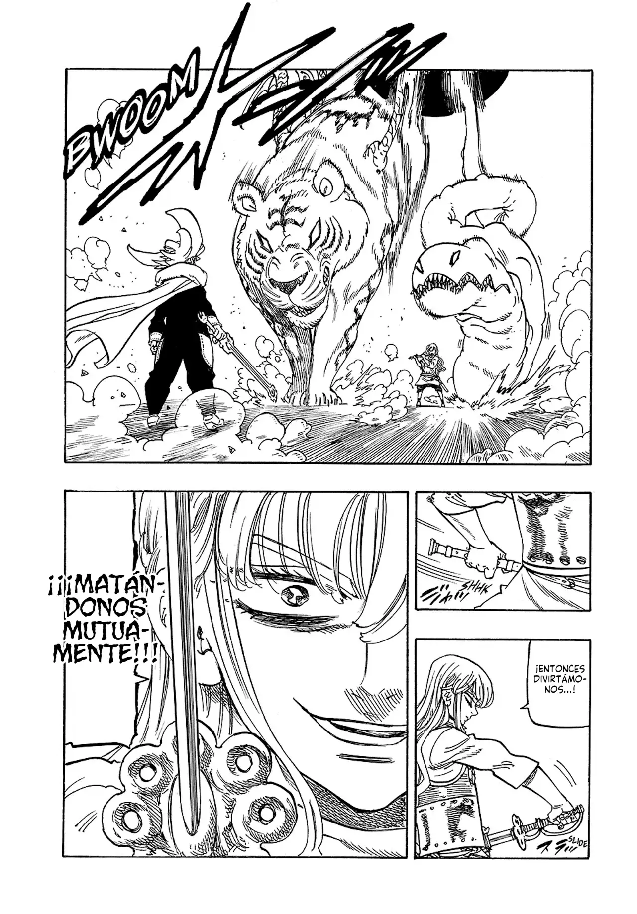 Mokushiroku no Yonkishi Capítulo 198 - Página 9 en español