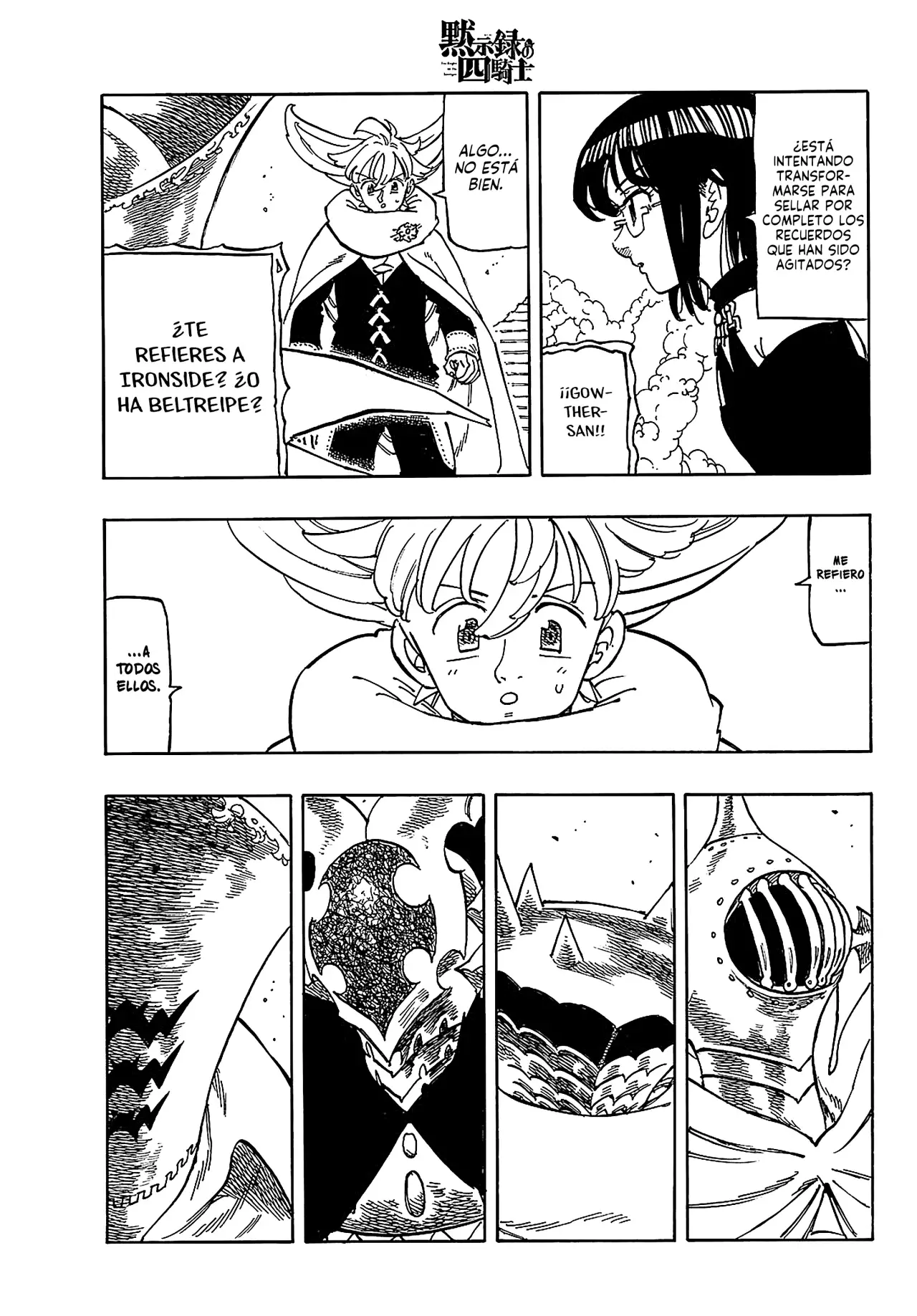 Mokushiroku no Yonkishi Capítulo 203 - Página 8 en español