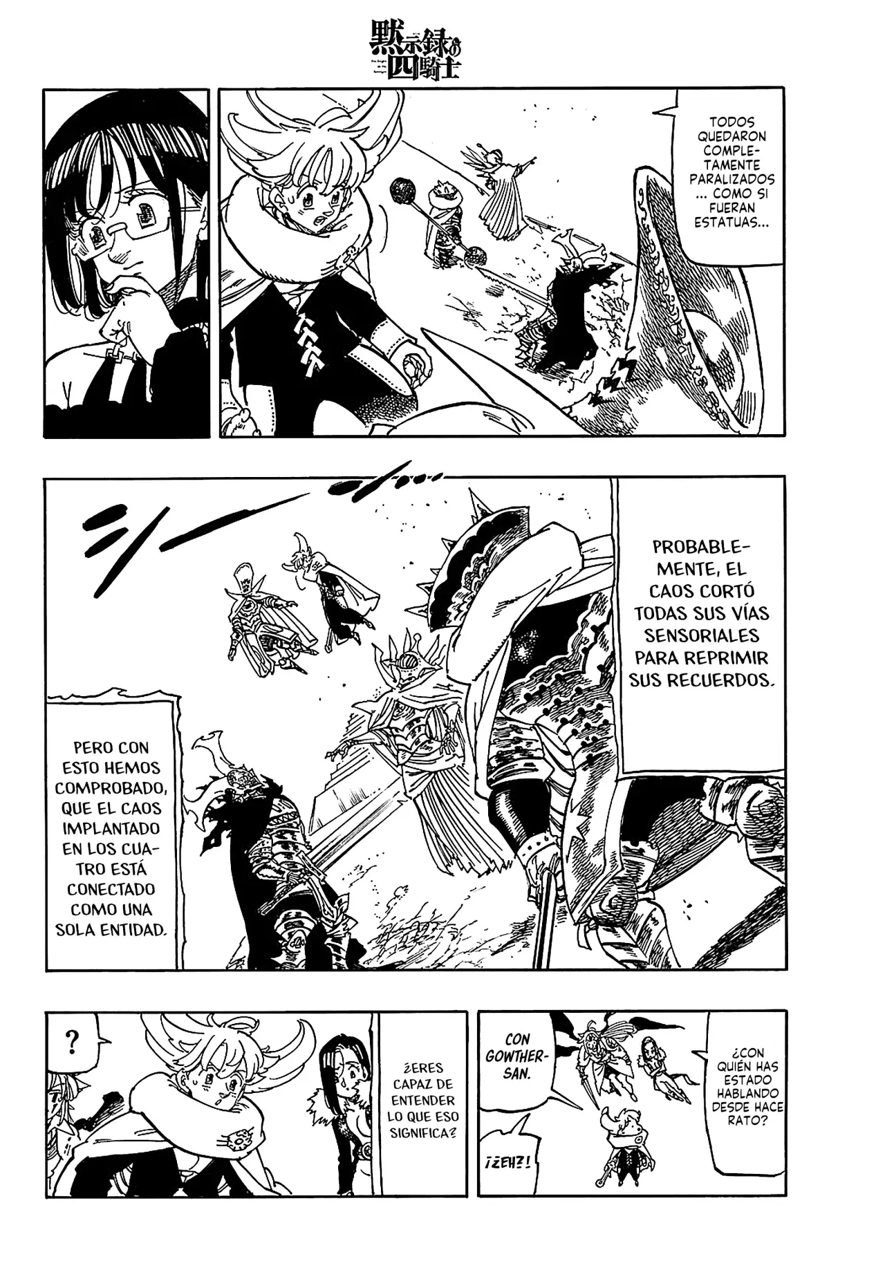 Mokushiroku no Yonkishi Capítulo 203 - Página 9 en español