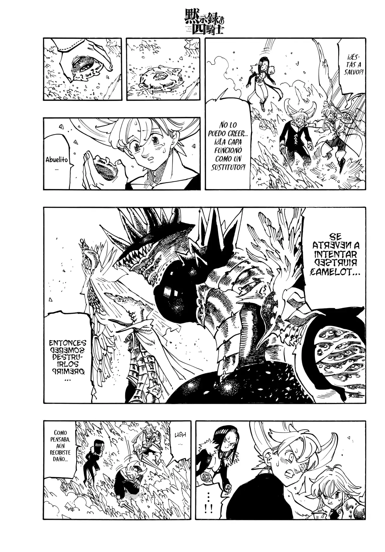 Mokushiroku no Yonkishi Capítulo 204 - Página 8 en español