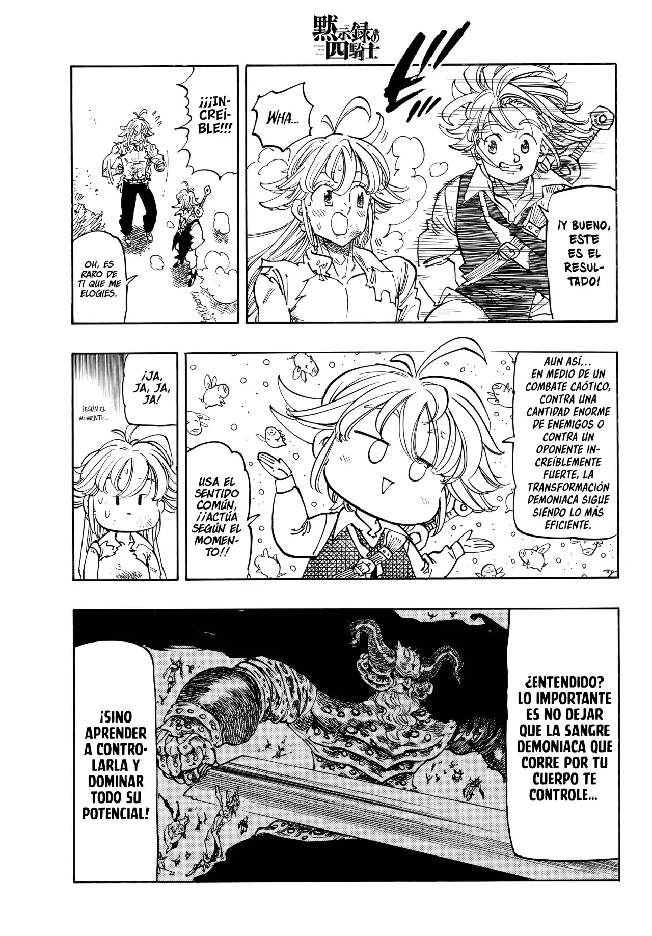 Mokushiroku no Yonkishi Capítulo 215 - Página 8 en español