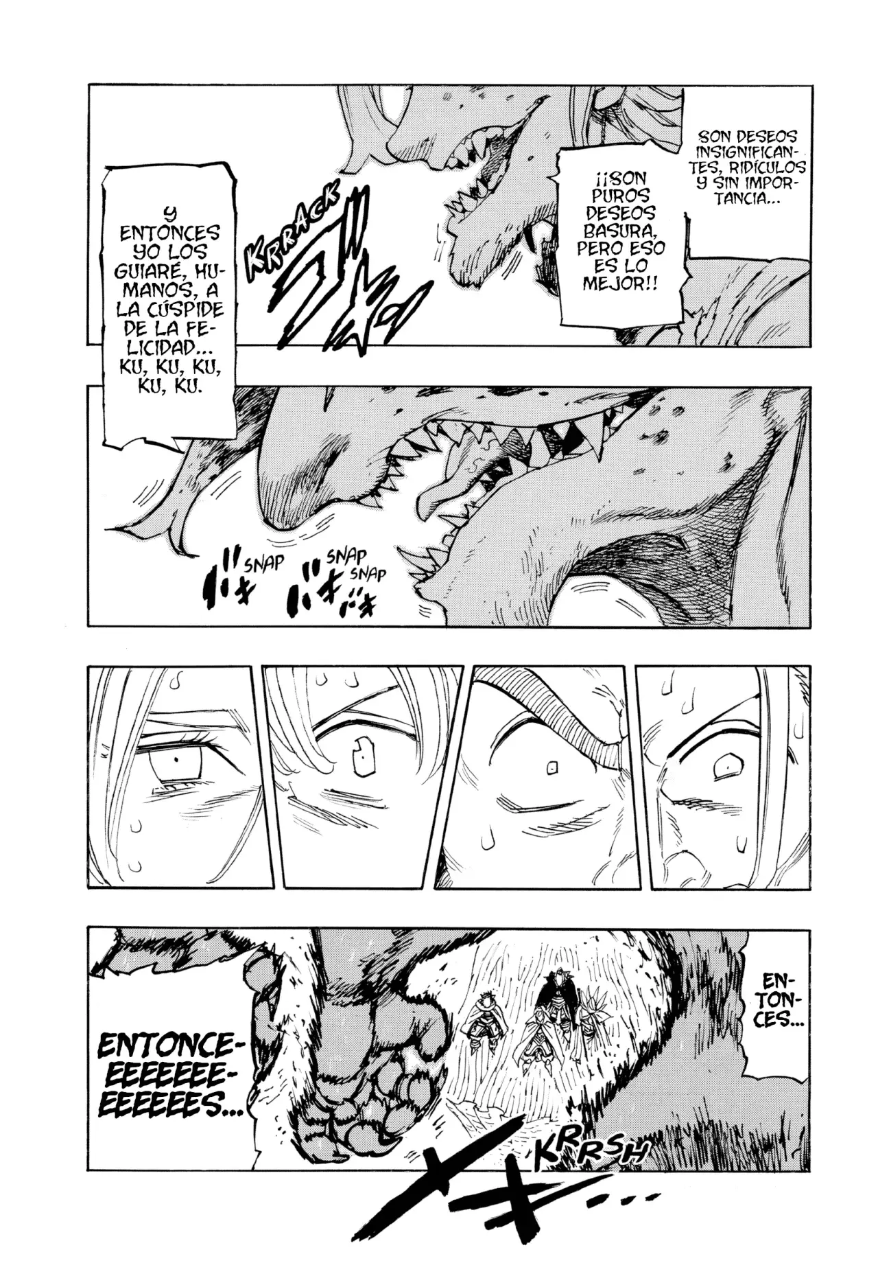 Mokushiroku no Yonkishi Capítulo 217 - Página 16 en español