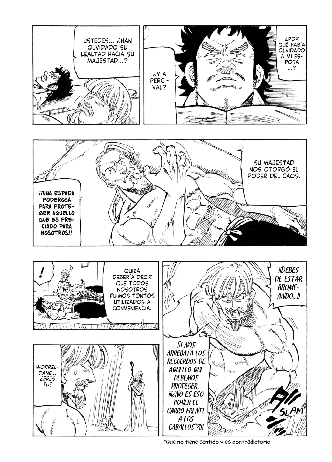 Mokushiroku no Yonkishi Capítulo 217 - Página 4 en español