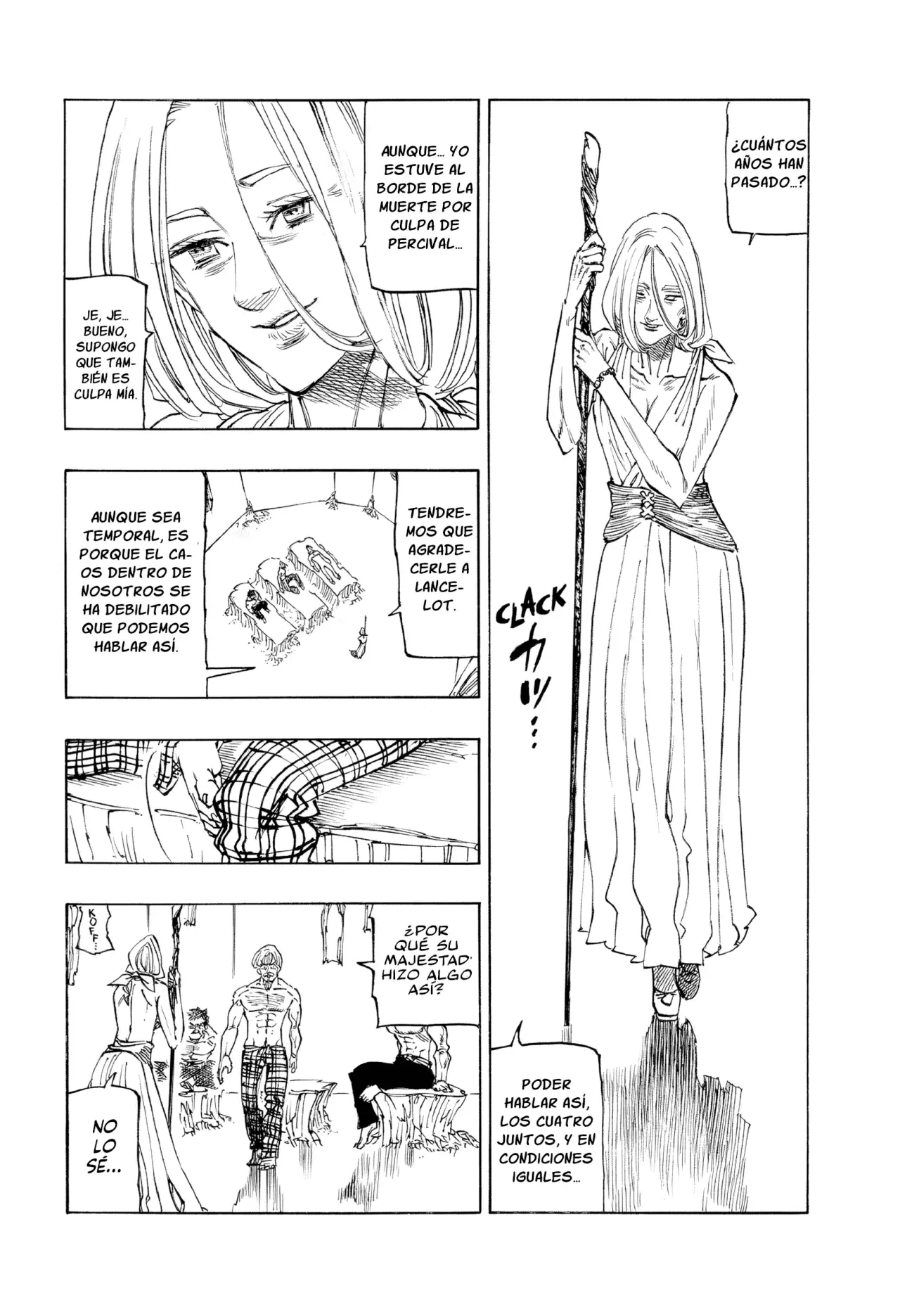 Mokushiroku no Yonkishi Capítulo 217 - Página 5 en español