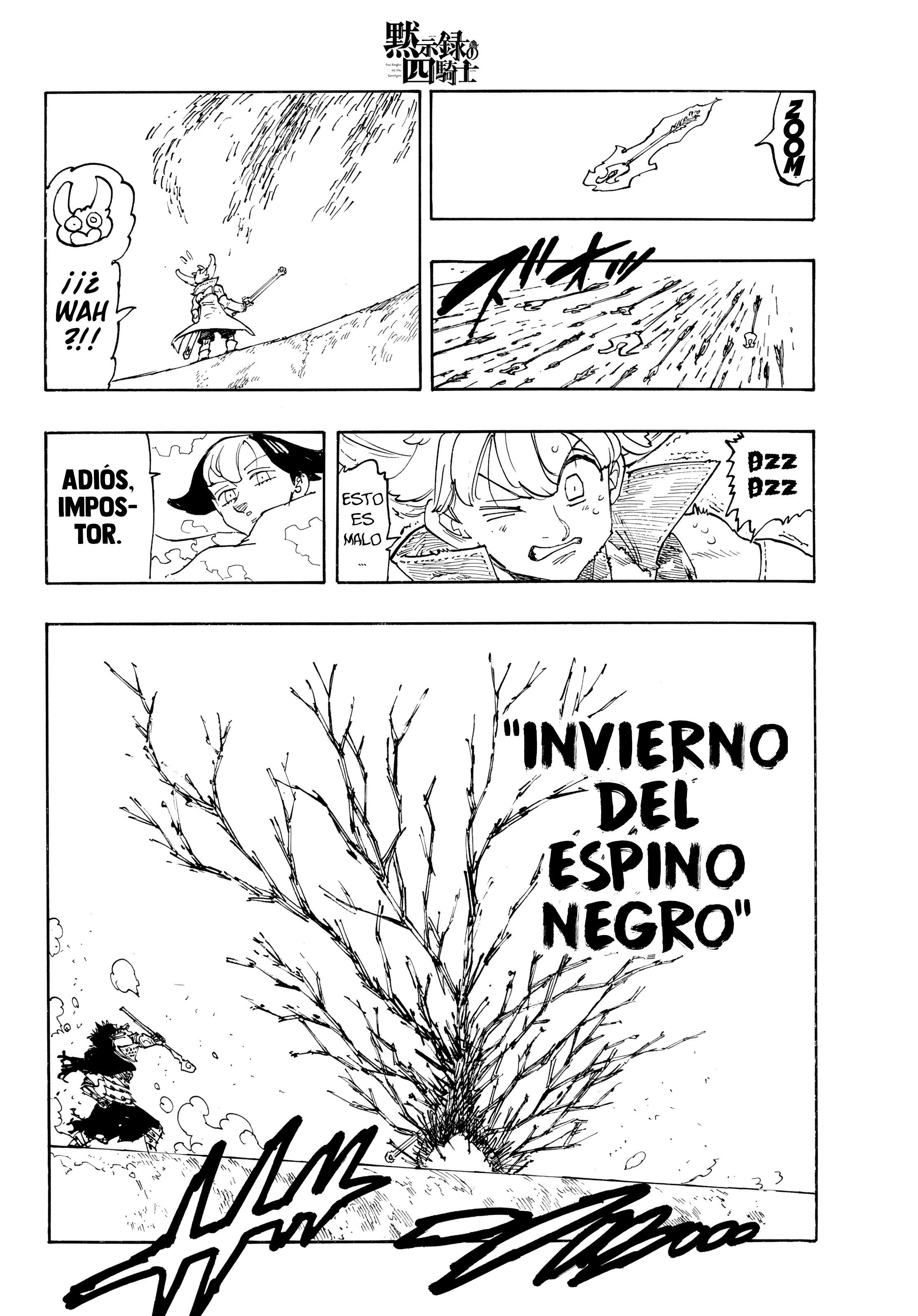 Mokushiroku no Yonkishi Capítulo 241 - Página 8 en español