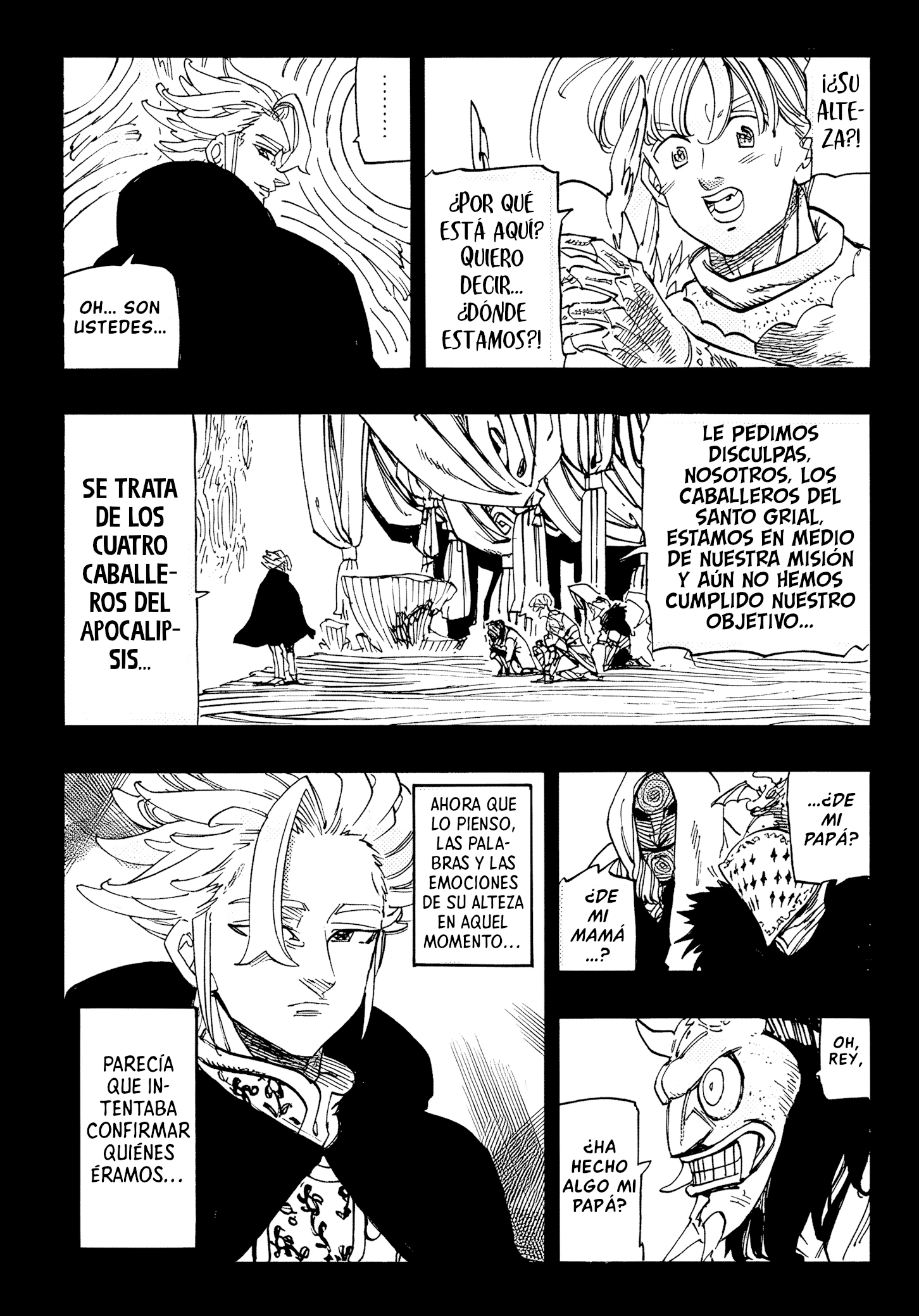 Mokushiroku no Yonkishi Capítulo 246 - Página 3 en español