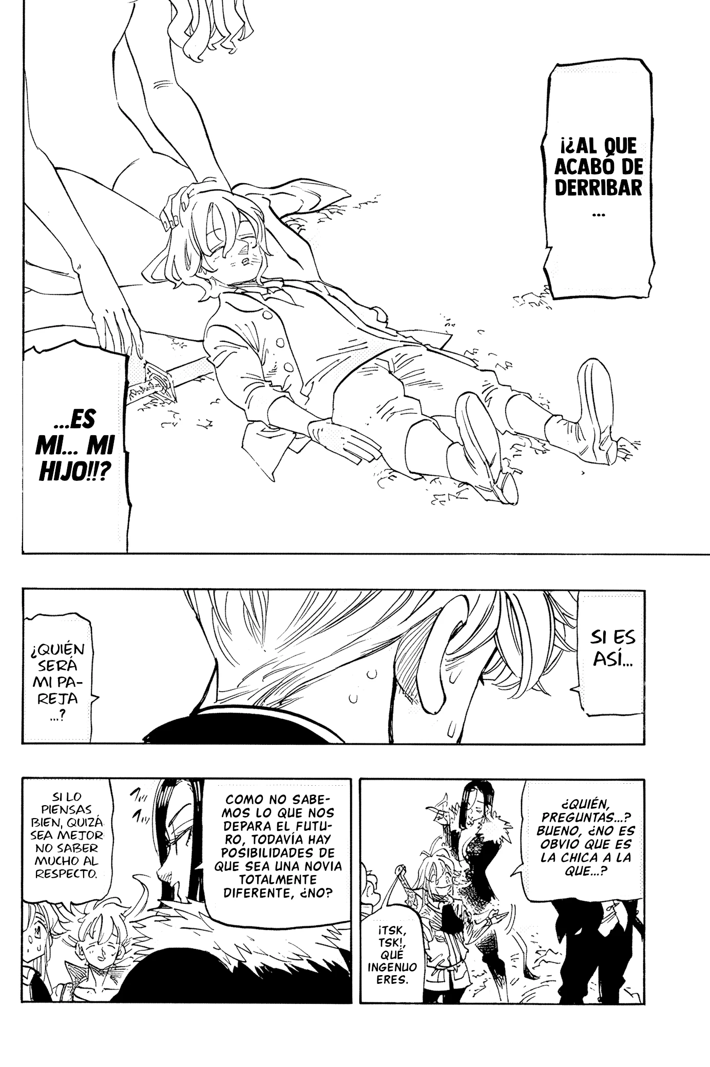 Mokushiroku no Yonkishi Capítulo 246 - Página 8 en español