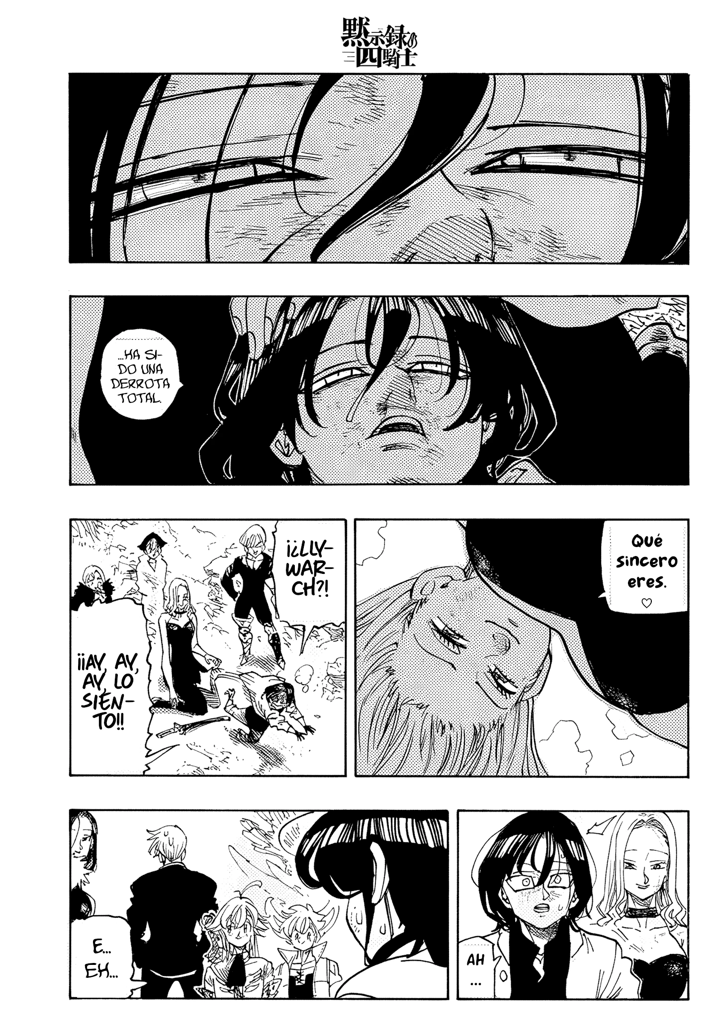 Mokushiroku no Yonkishi Capítulo 246 - Página 9 en español