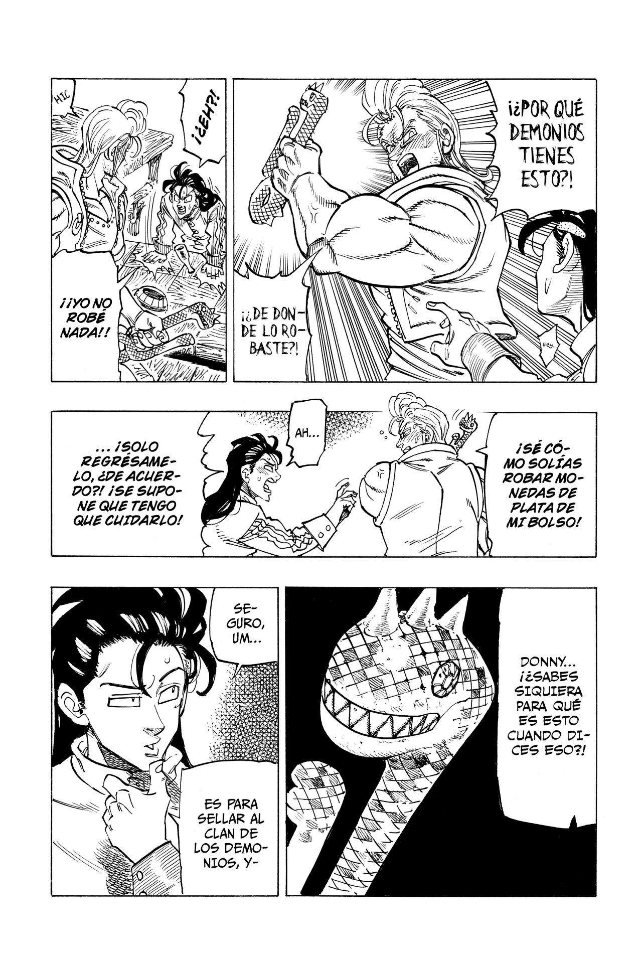 Mokushiroku no Yonkishi Capítulo 26 - Página 7 en español