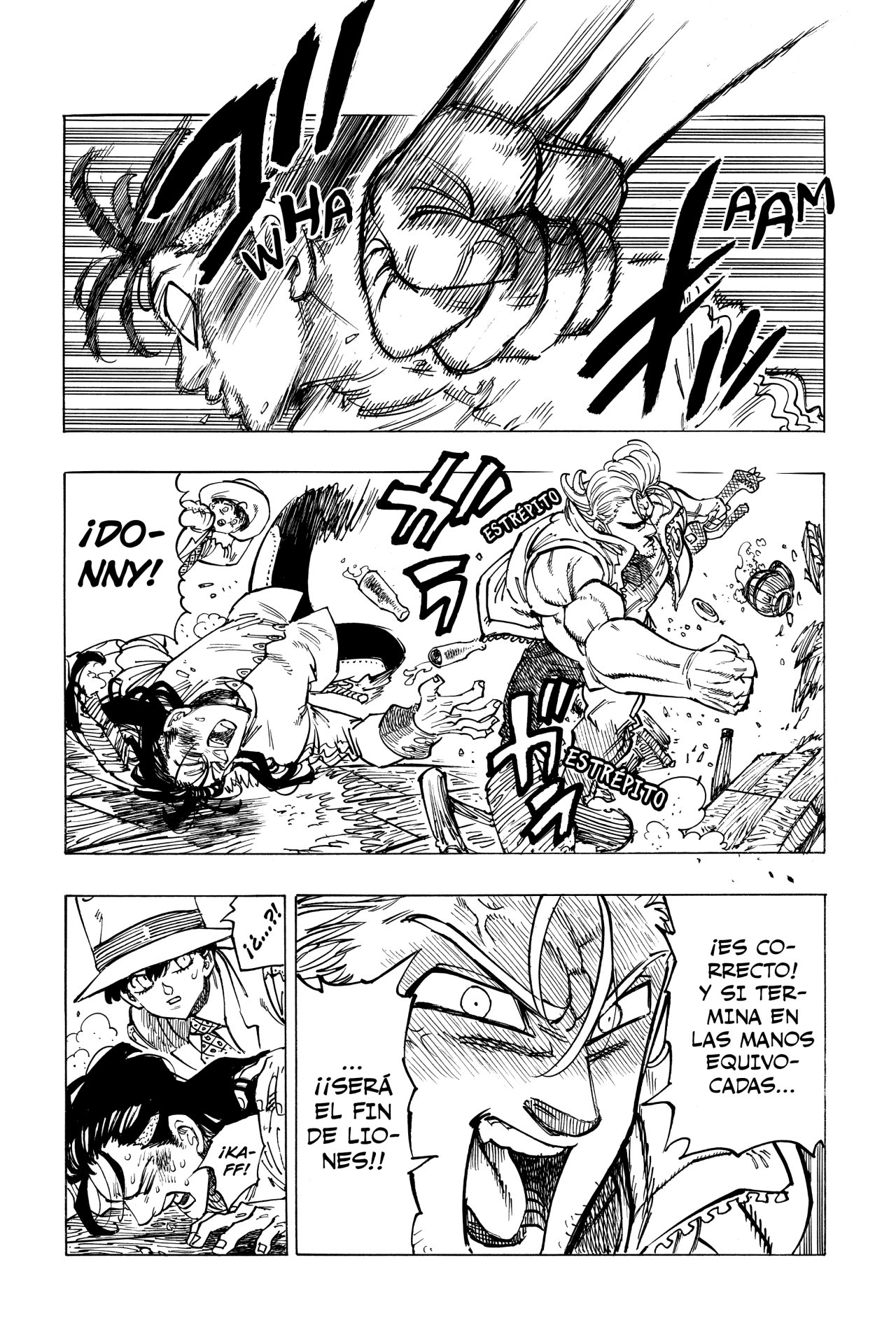Mokushiroku no Yonkishi Capítulo 26 - Página 8 en español