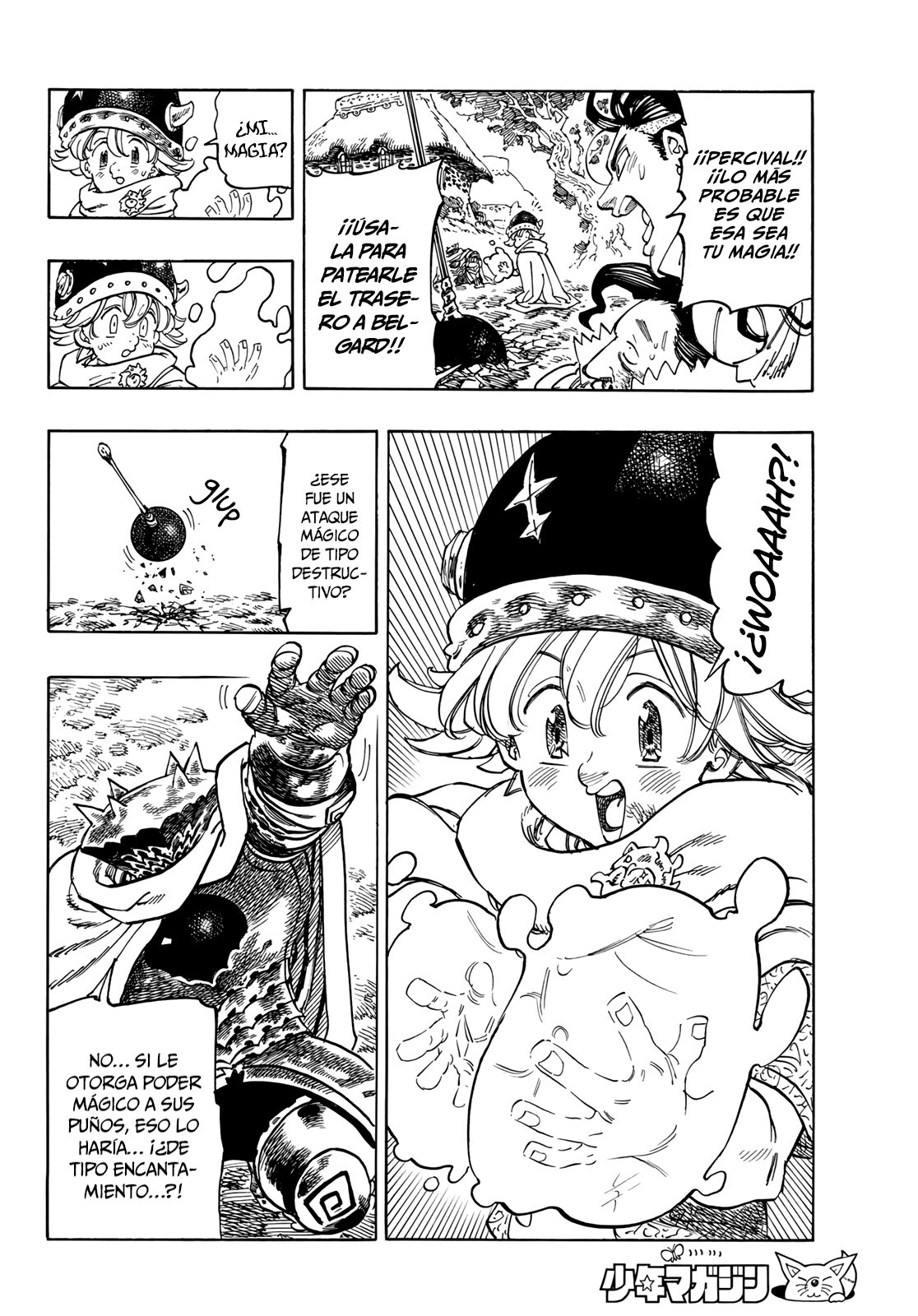 Mokushiroku no Yonkishi Capítulo 4 - Página 8 en español